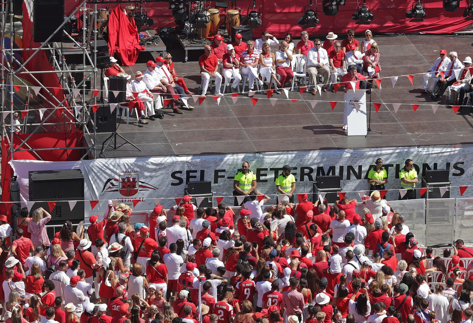 Fotos de la celebración del National Day 2025 en Gibraltar