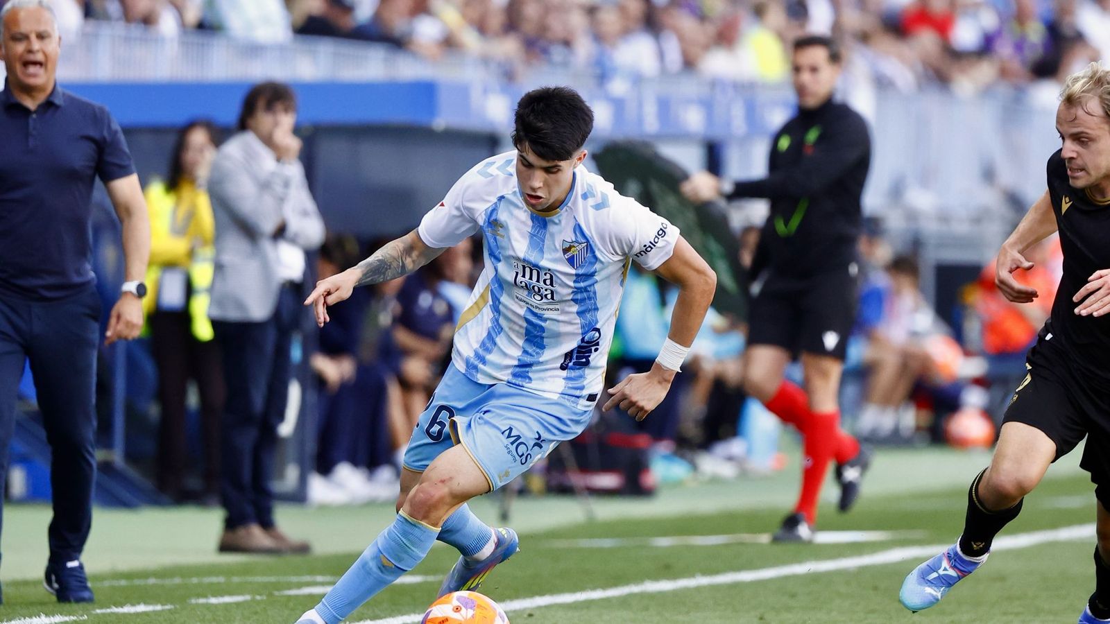 Las fotos del Málaga CF-CD Castellón