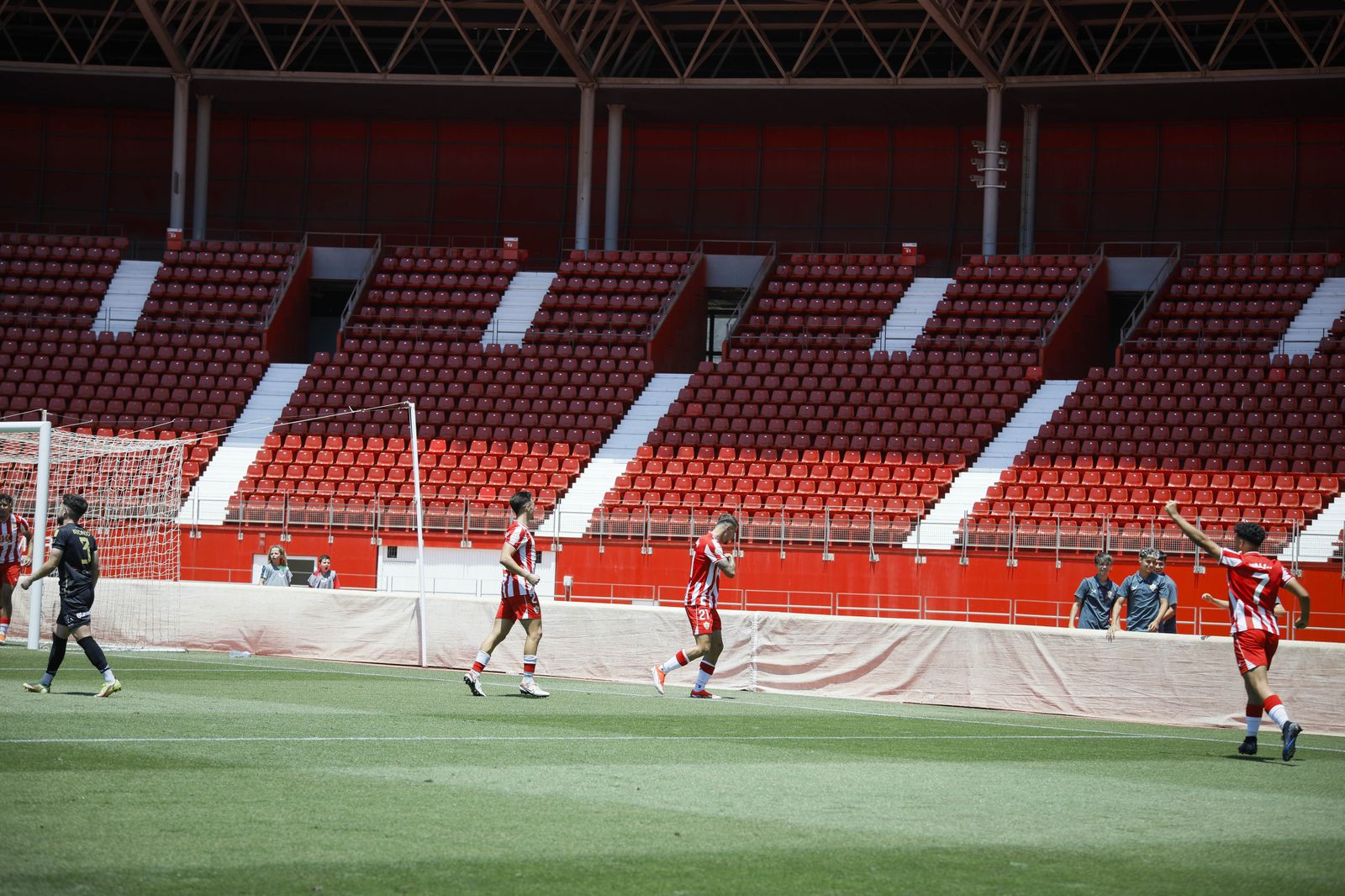 Imágenes del partido entre el Almería B y el Real Jaén
