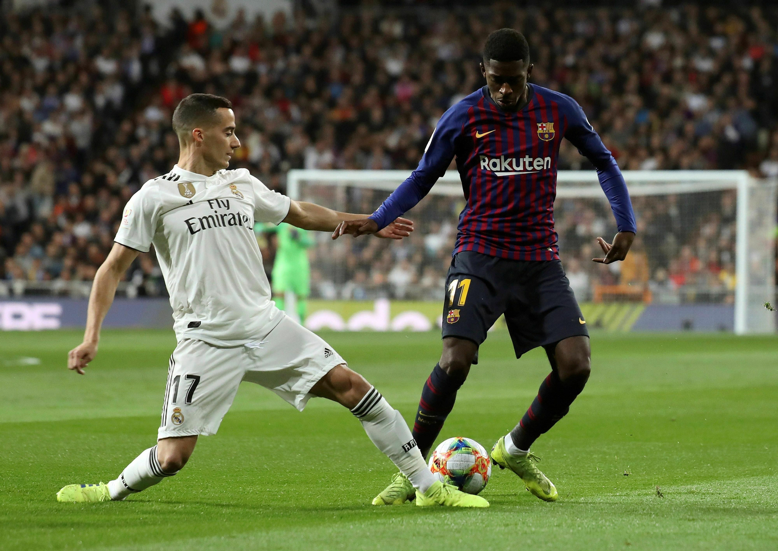 La vuelta del Real Madrid-FC Barcelona, en imágenes