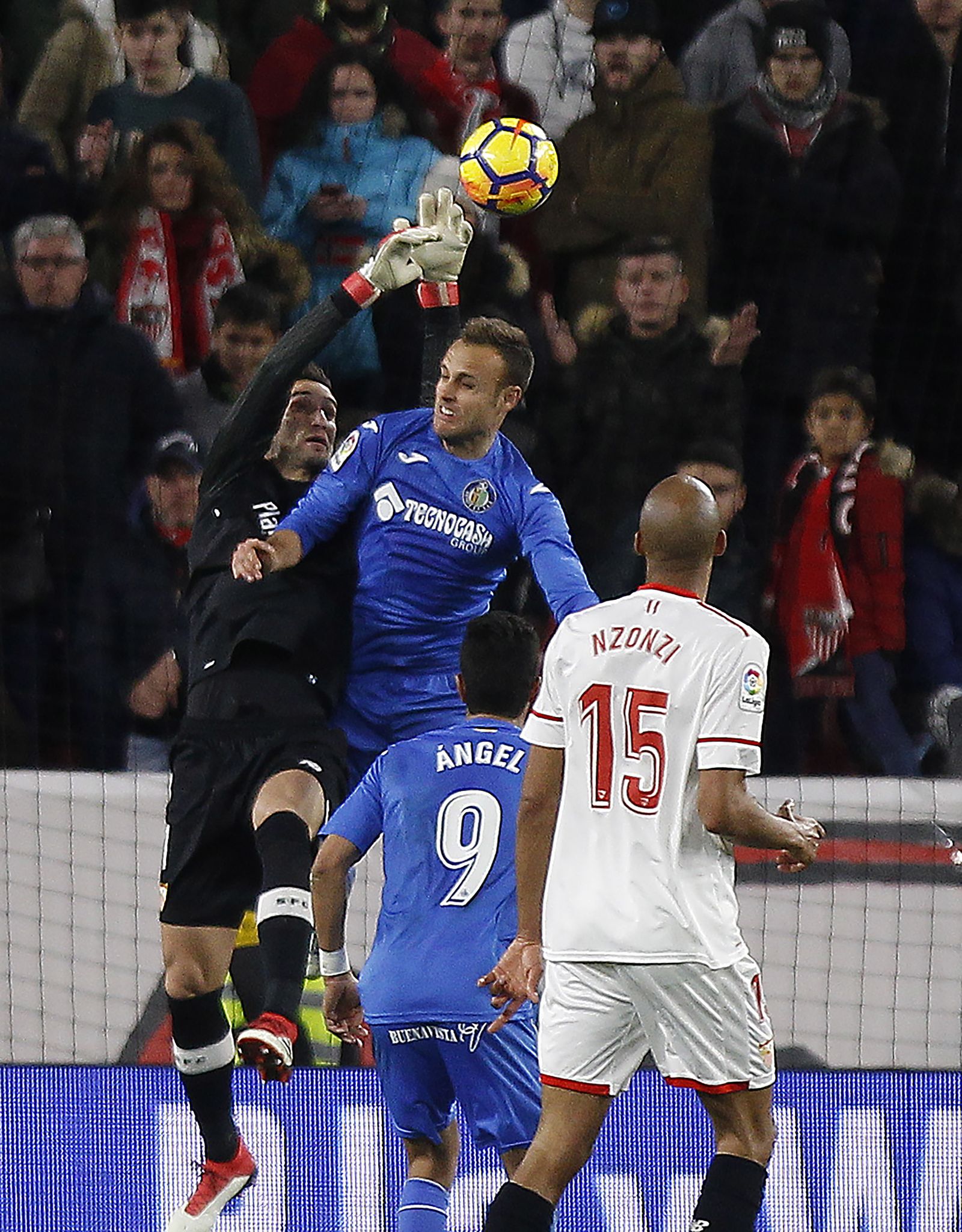 El Sevilla-Getafe en imágenes