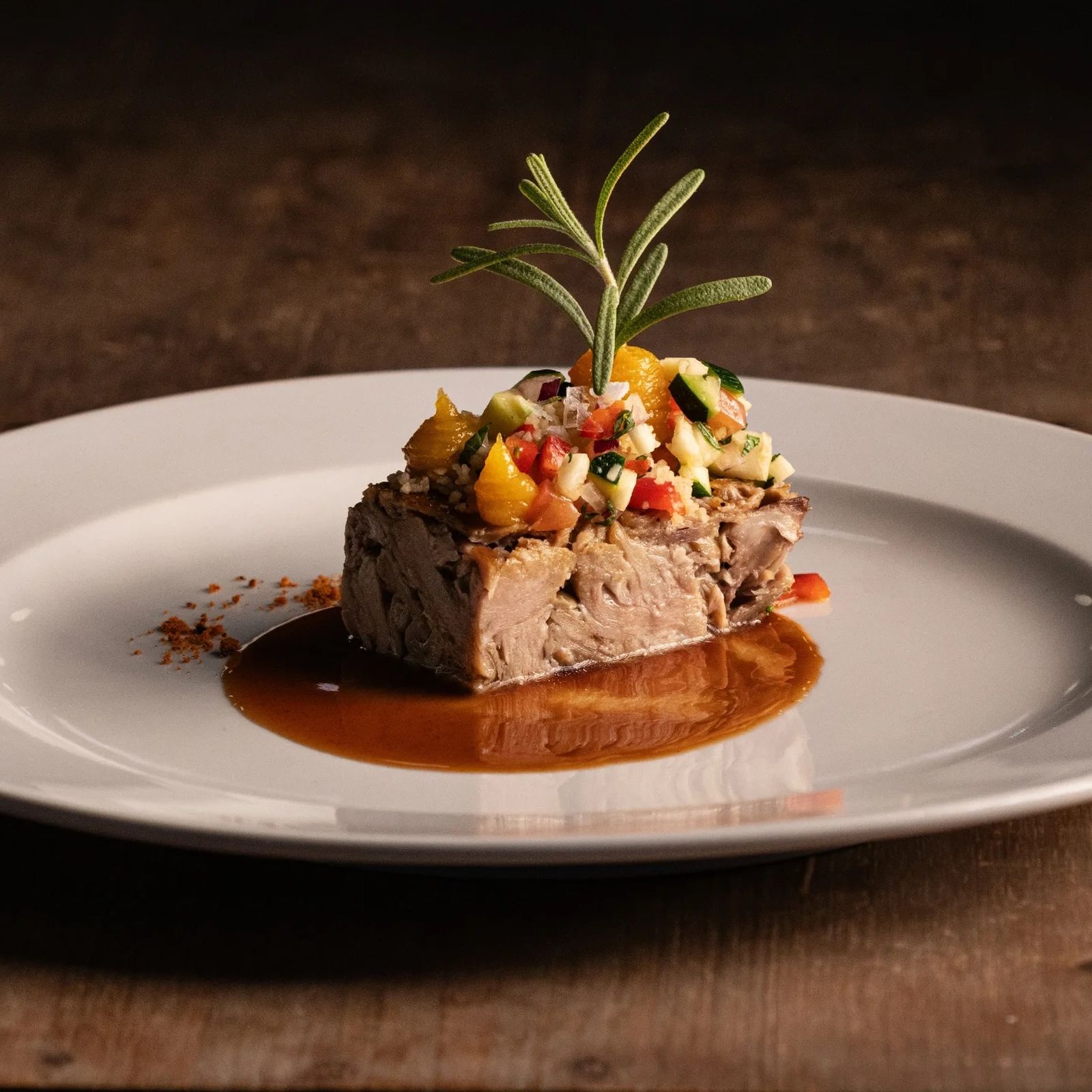 Uno de los platos de Travieso.