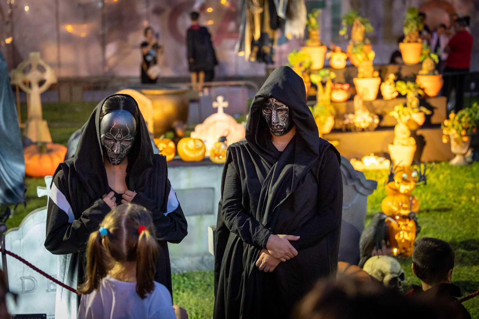 Las imágenes de la Noche de las Calabazas de Halloween en San Fernando