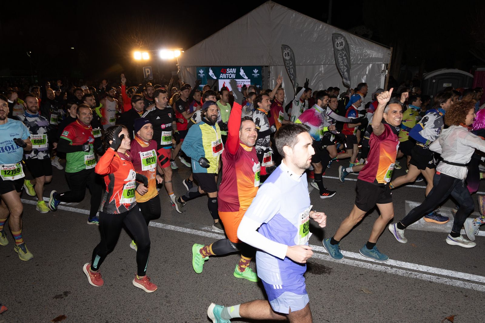 Encuéntrate en la salida de la Carrera de San Antón 2026 (1), en imágenes