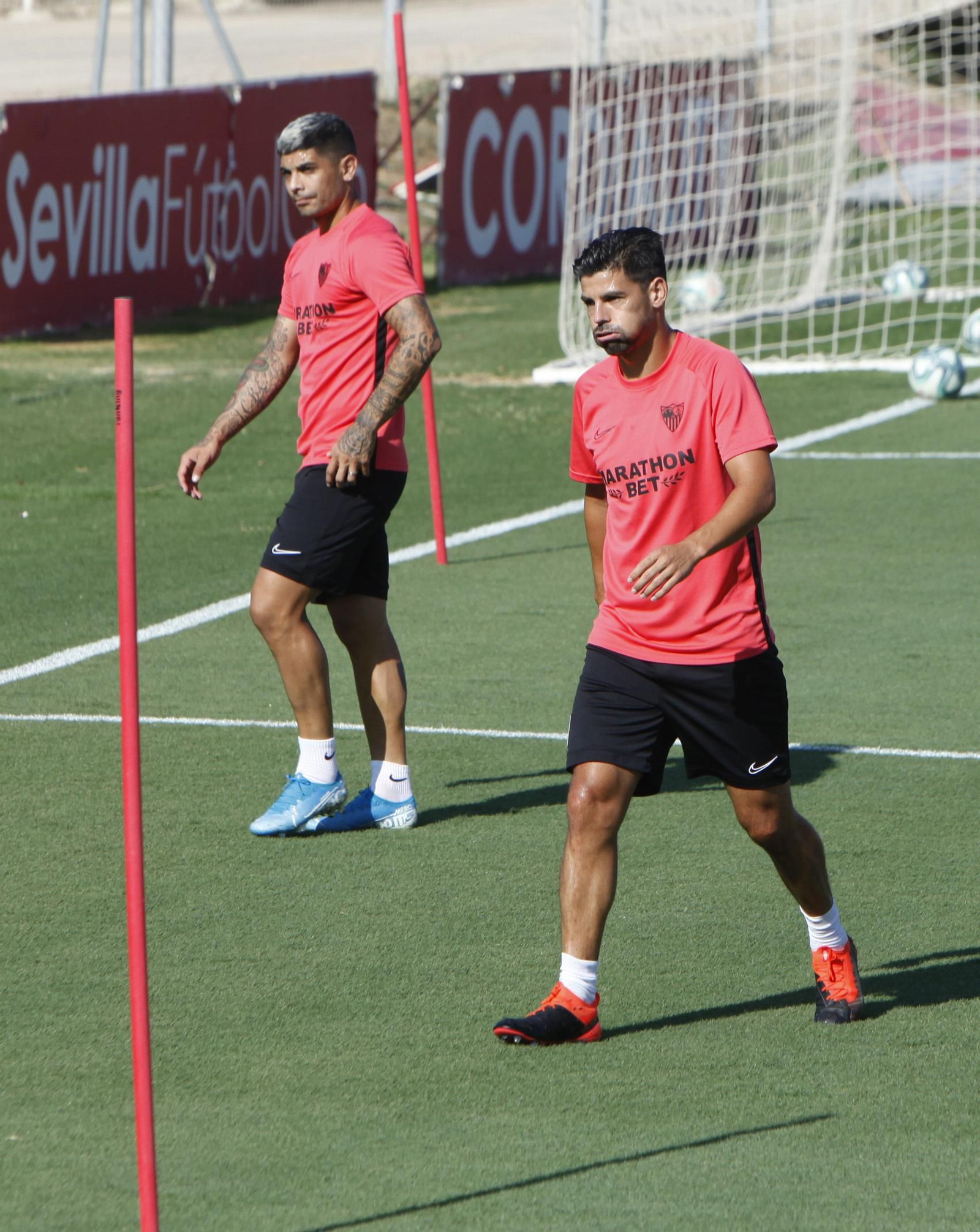 Nolito durante un entrenamiento en la ciudad deportiva.