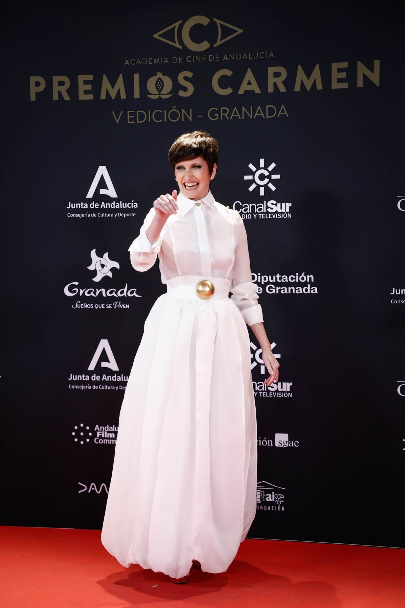 La alfombra roja de los premios Carmen en Granada
