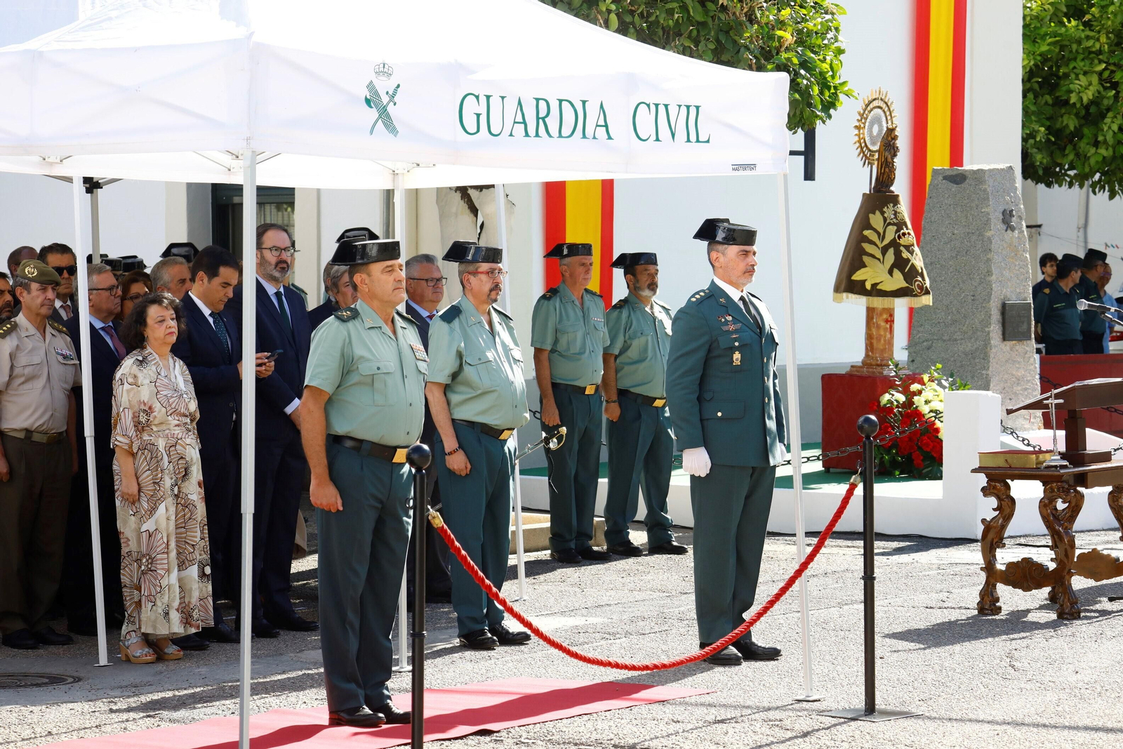 Las imágenes de la toma de posesión del nuevo jefe de la Comandancia de Córdoba, el coronel Ramón María Clemente