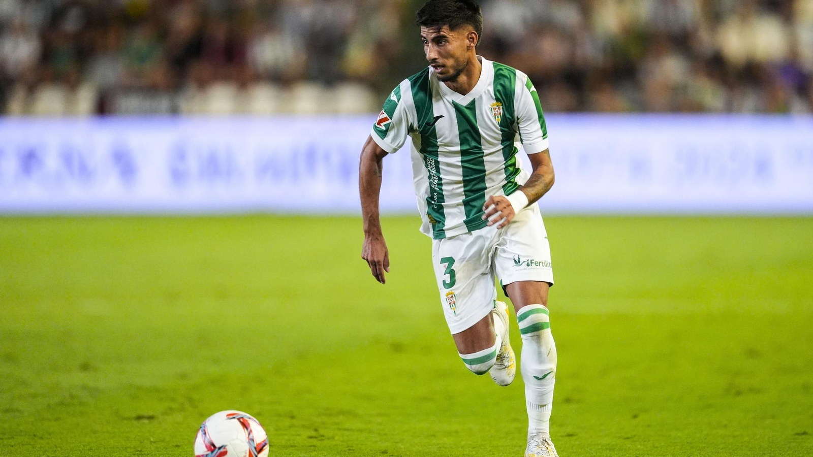 José Calderón, en un partido del Córdoba CF.