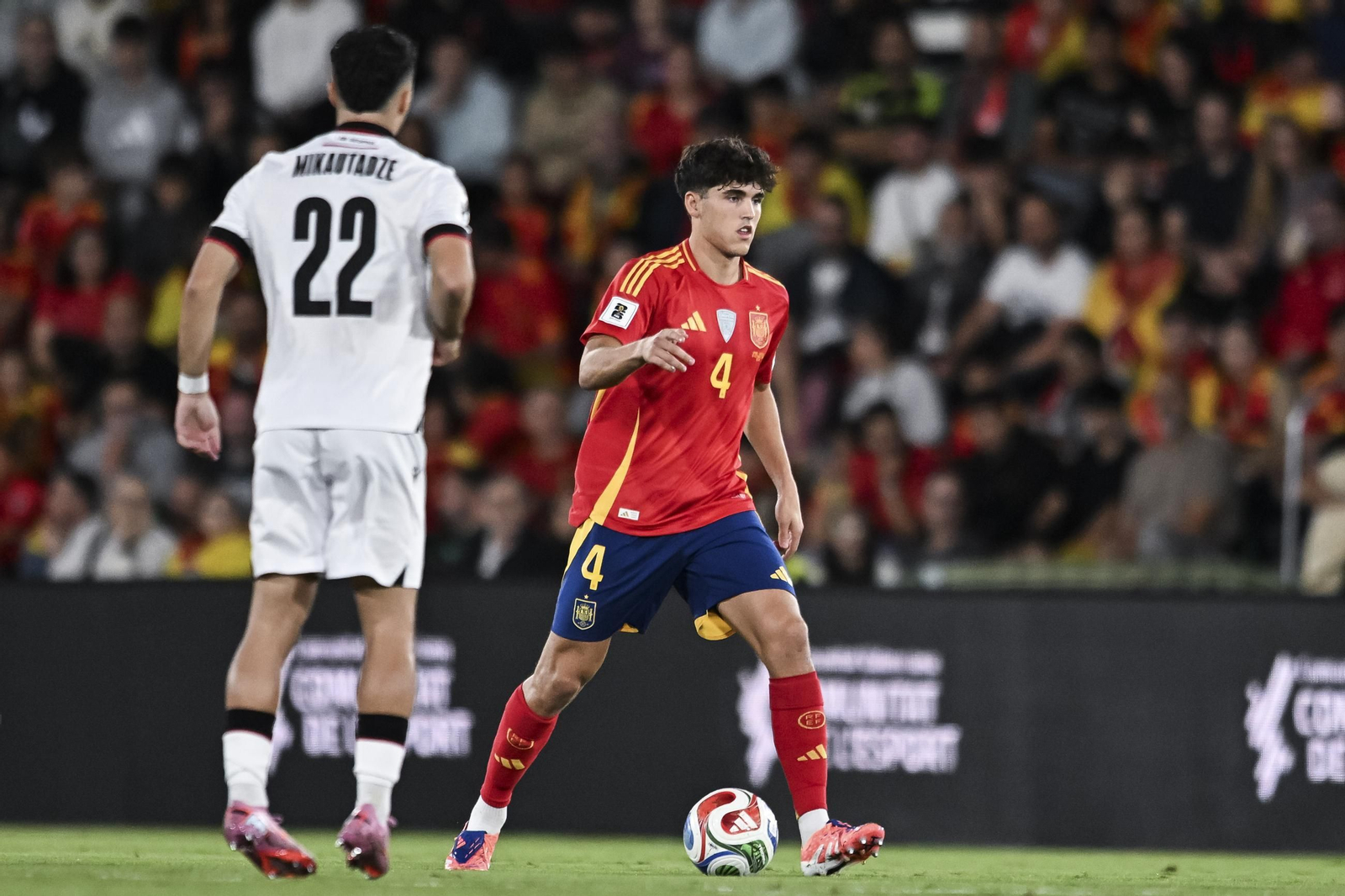 Las mejores fotos del España-Georgia