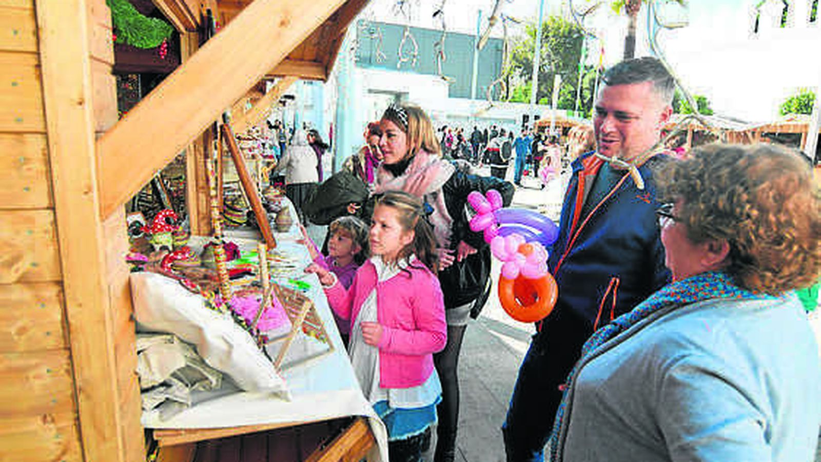 Mercado navideño de Tomares.