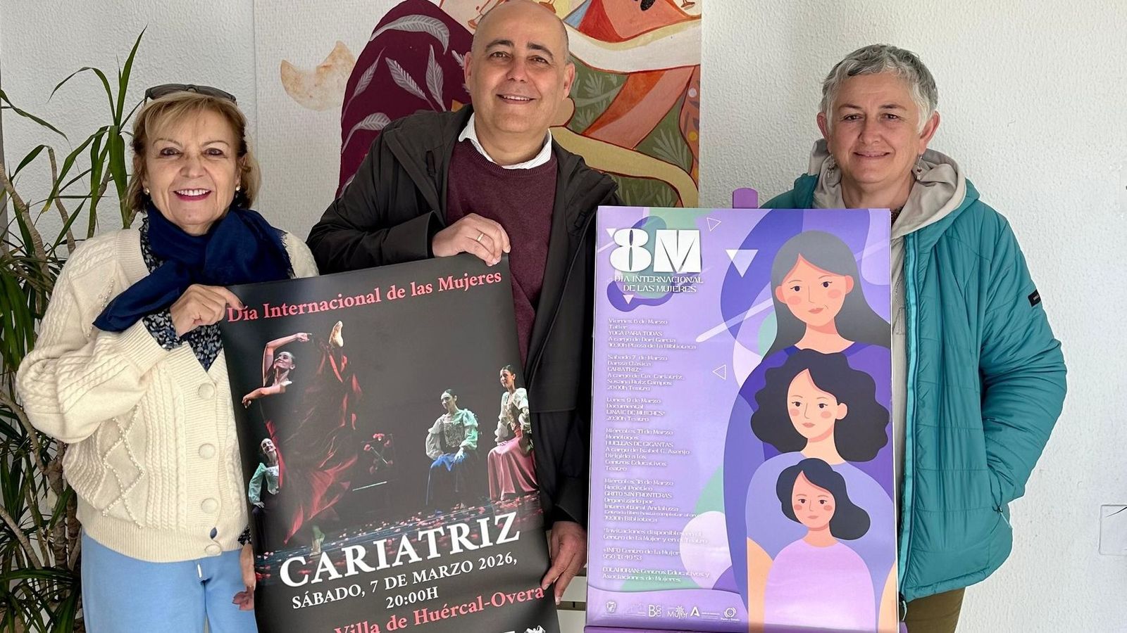 Presentación de la programación por el 8M.