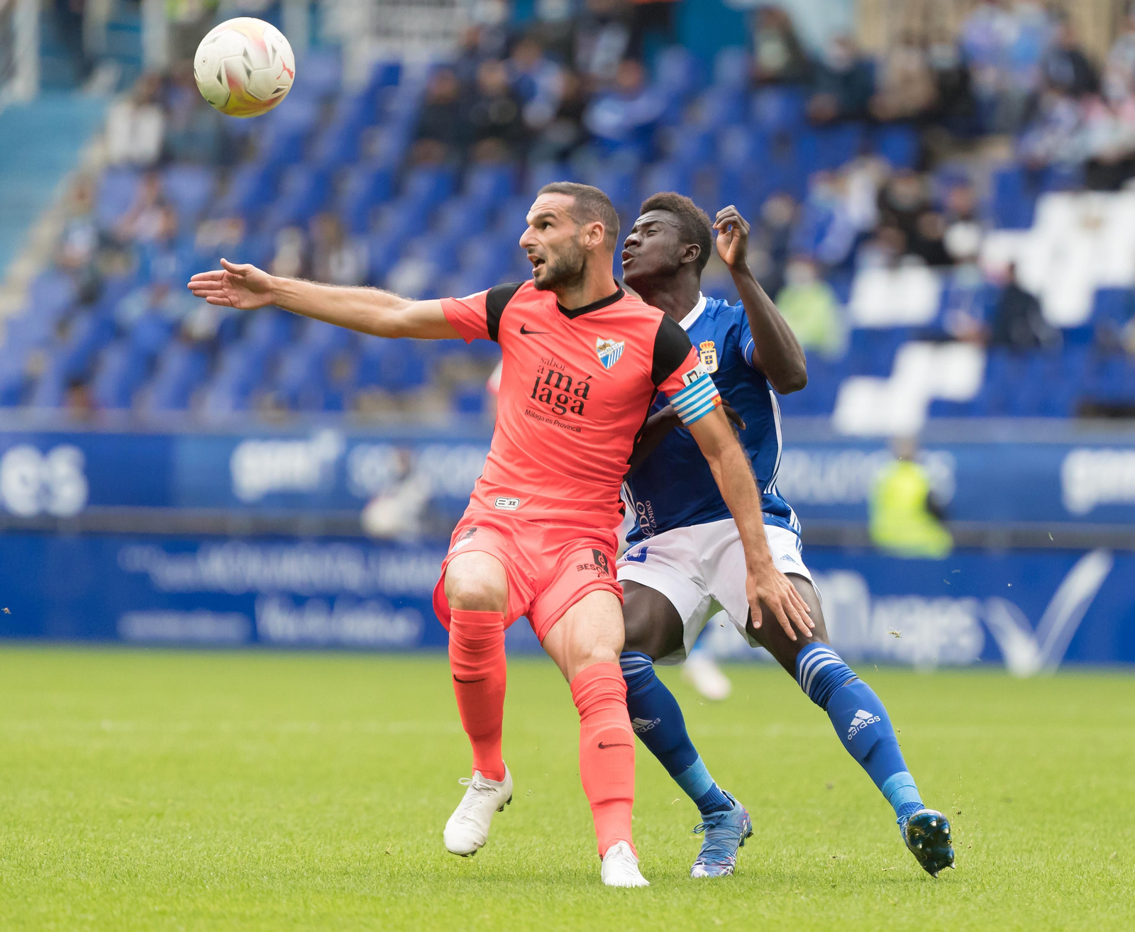 Las fotos del Real Oviedo-Málaga CF