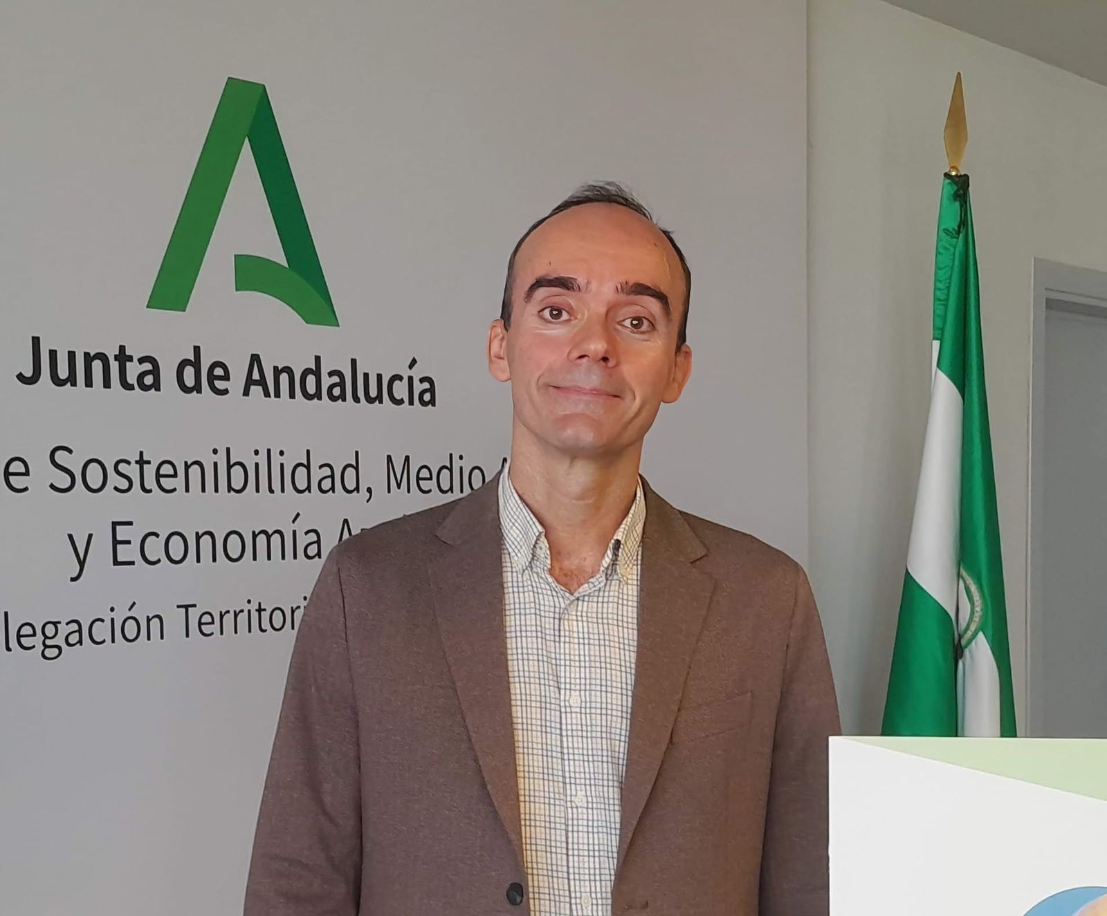 Francisco de la Torre, delegado territorial de Sostenibilidad y Medio Ambiente de la Junta de Andalucía