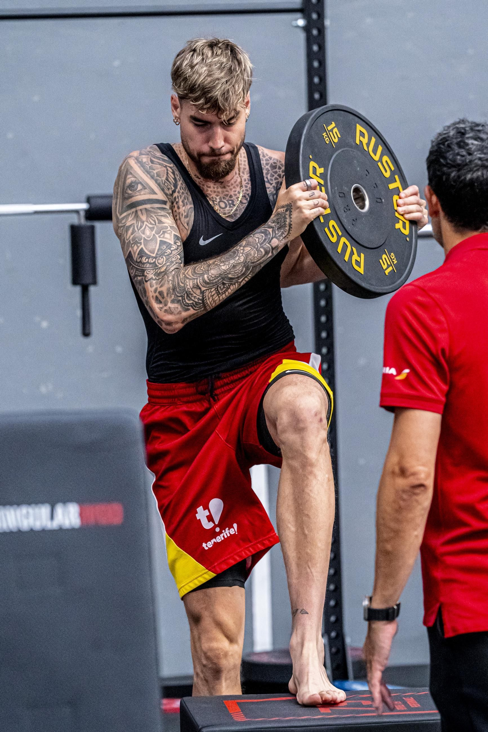 España acaba su trabajo en Madrid antes de venir a Málaga