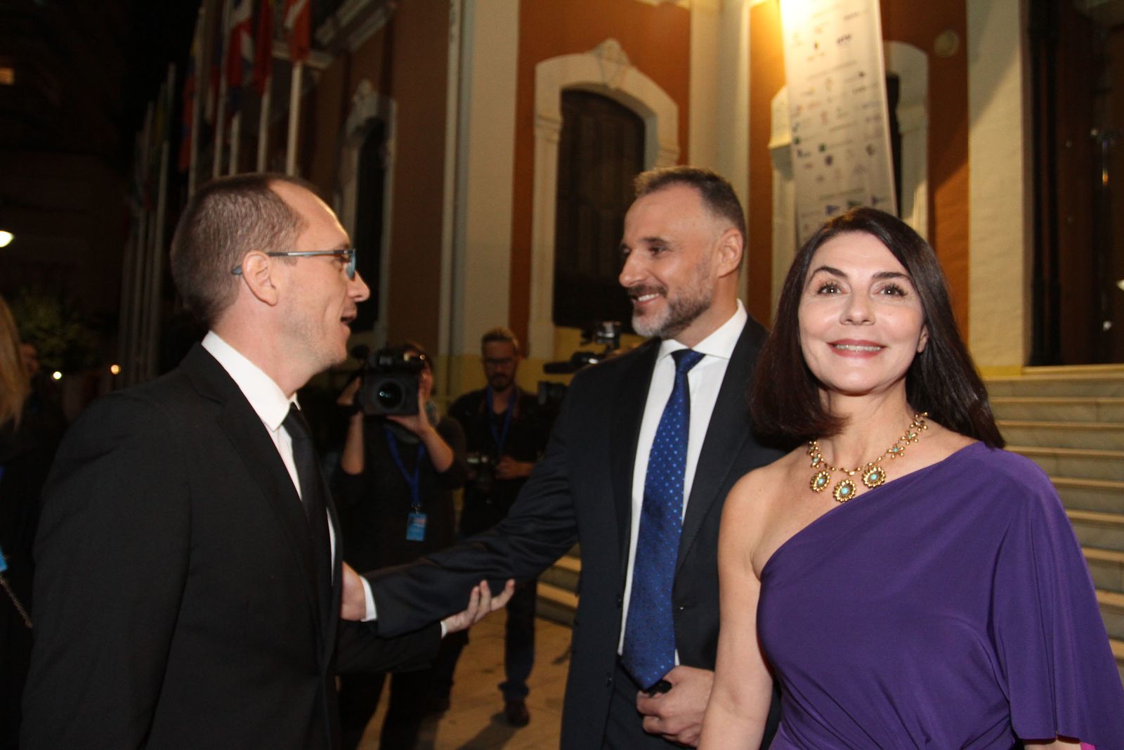 Gala inaugural de la 43 edición del Festival de cine Iberoamericano de Huelva.