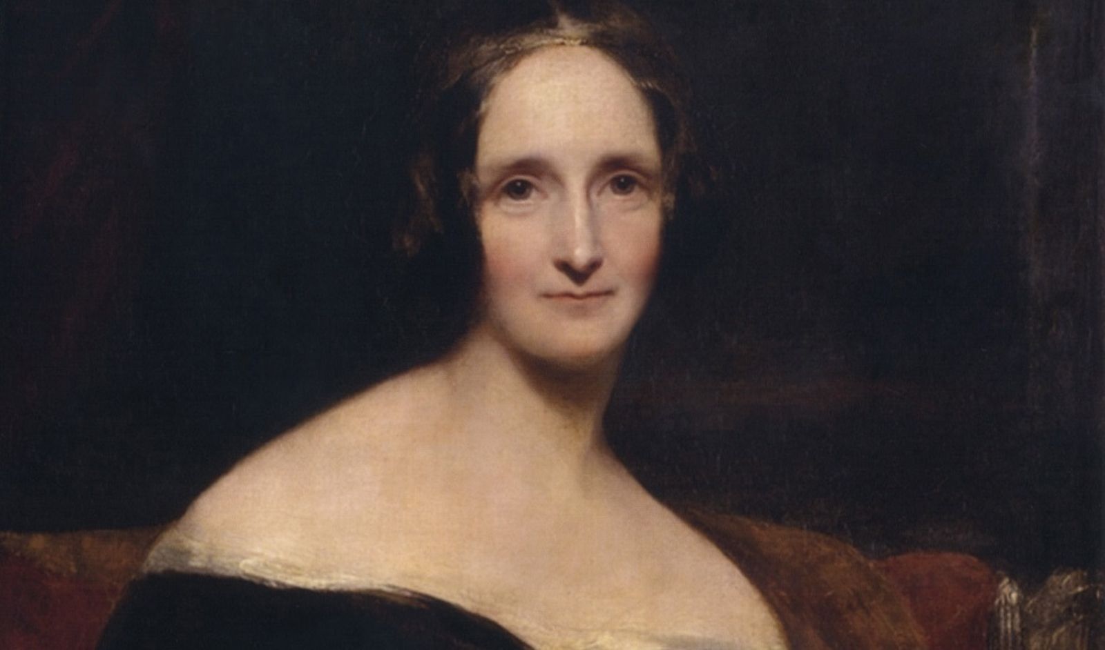Mary Shelley (1797-1851) retratada por Richard Rothwell (1840).