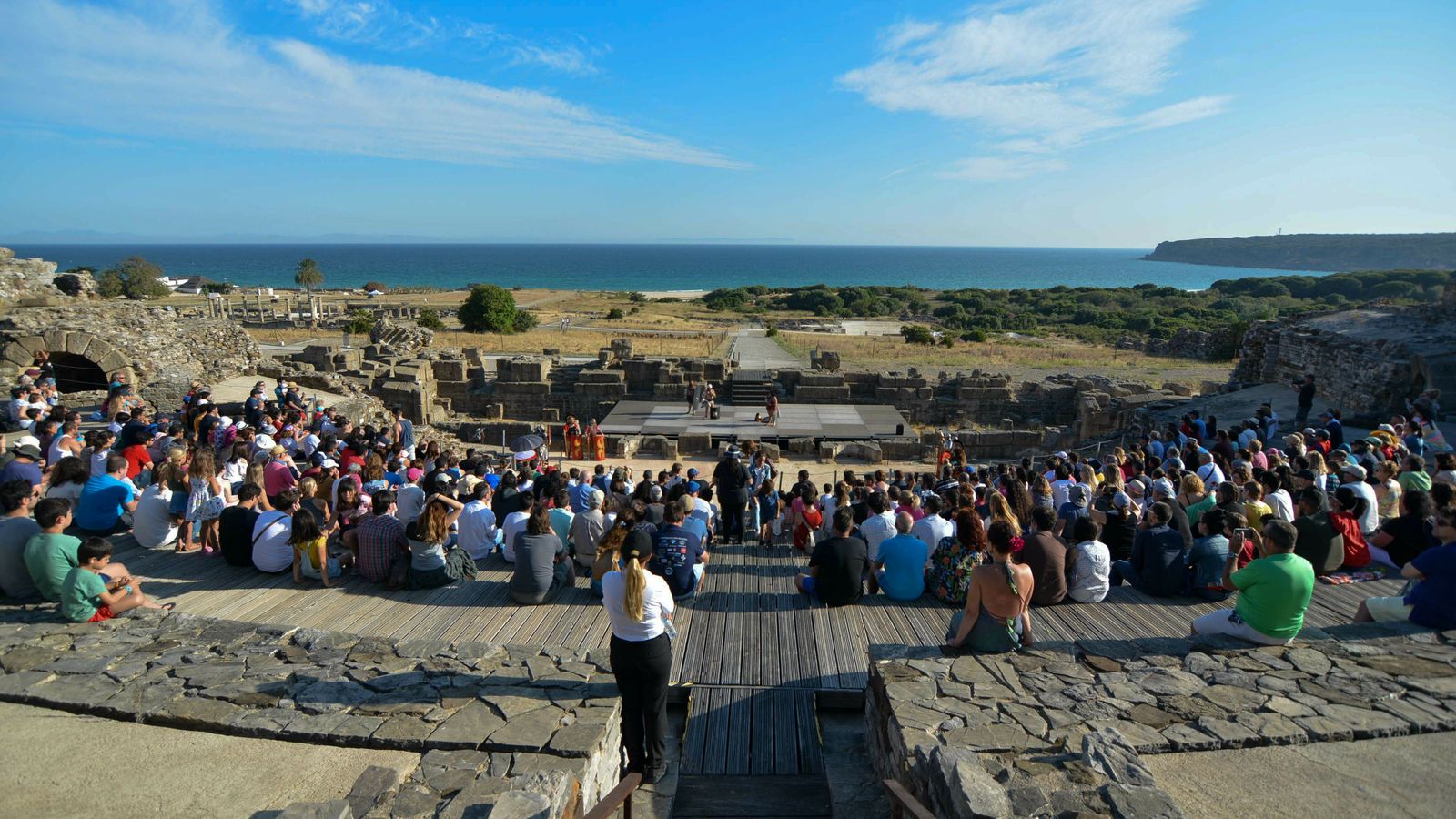 I Jornadas de recreacion historicas  Baelo Romanorum, la Baelo de los romanos.