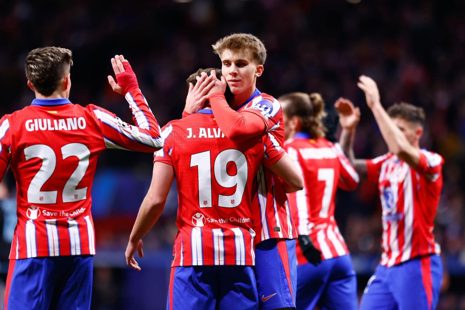 Las fotos del Atlético de Madrid - Slovan de Bratislava