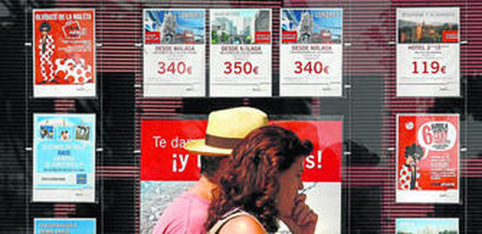 La demanda de viajes programados en las agencias ha bajado en estos últimos años.