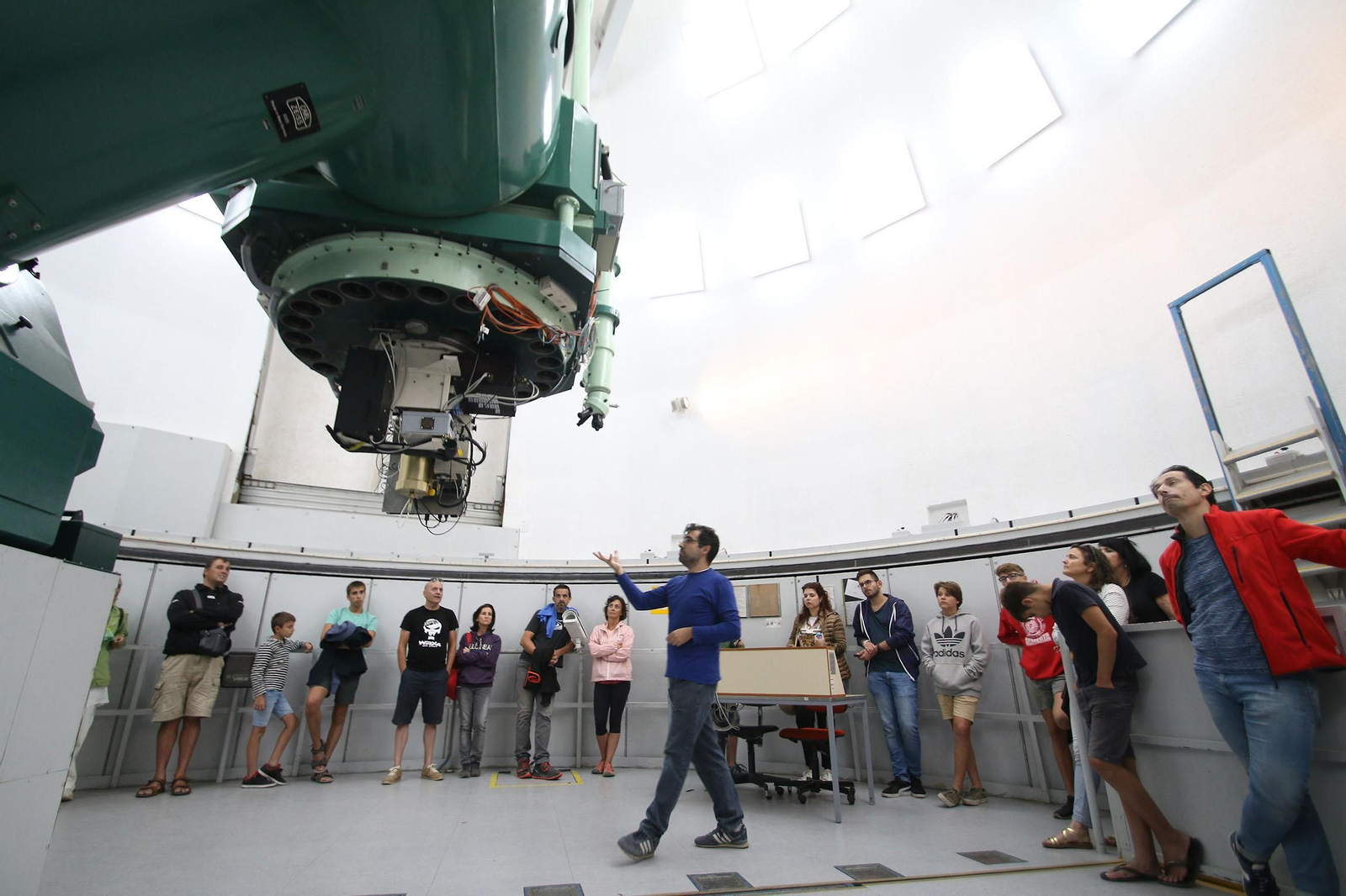 Imagen de archivo de una visita guiada a Calar Alto.