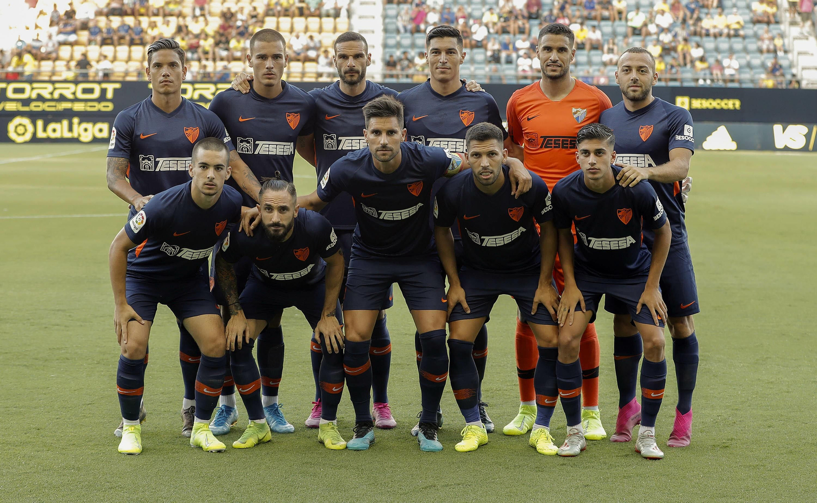 El once que dispuso Víctor en el Ramón de Carranza ante el Cádiz.