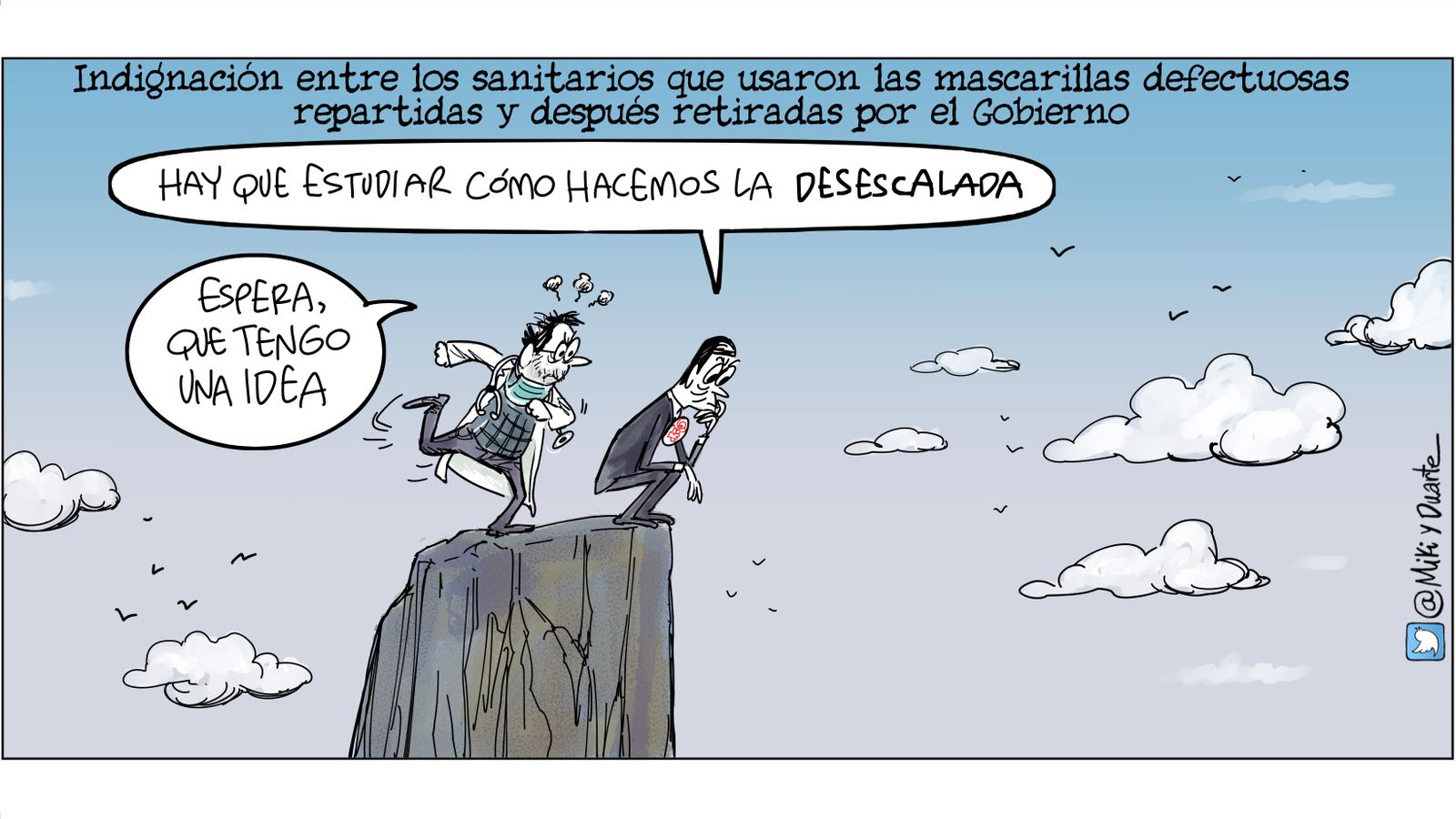 Y ahora mascarillas defectuosas