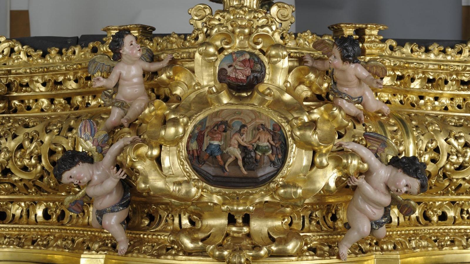 Los ángeles intervenidos por el IAPH.