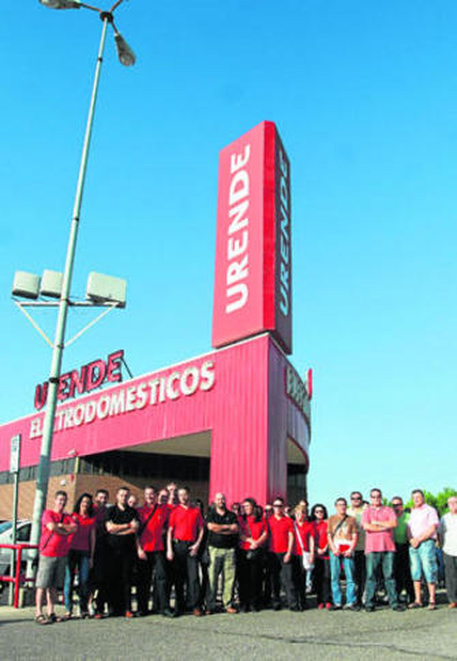 Concentración de trabajadores de Urende en Córdoba el pasado julio.