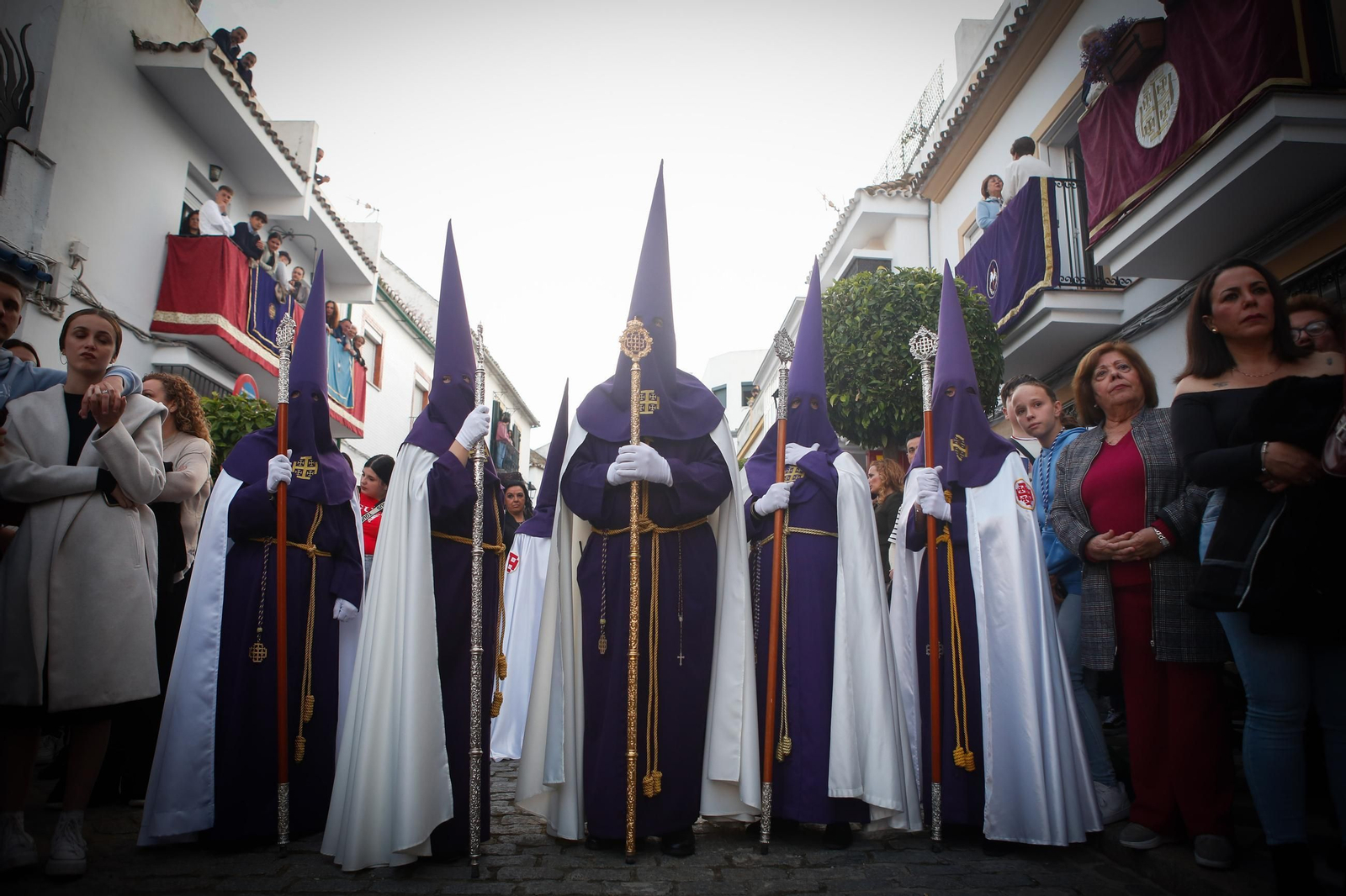Fotos del Jueves Santo en San Roque: Santo Encuentro