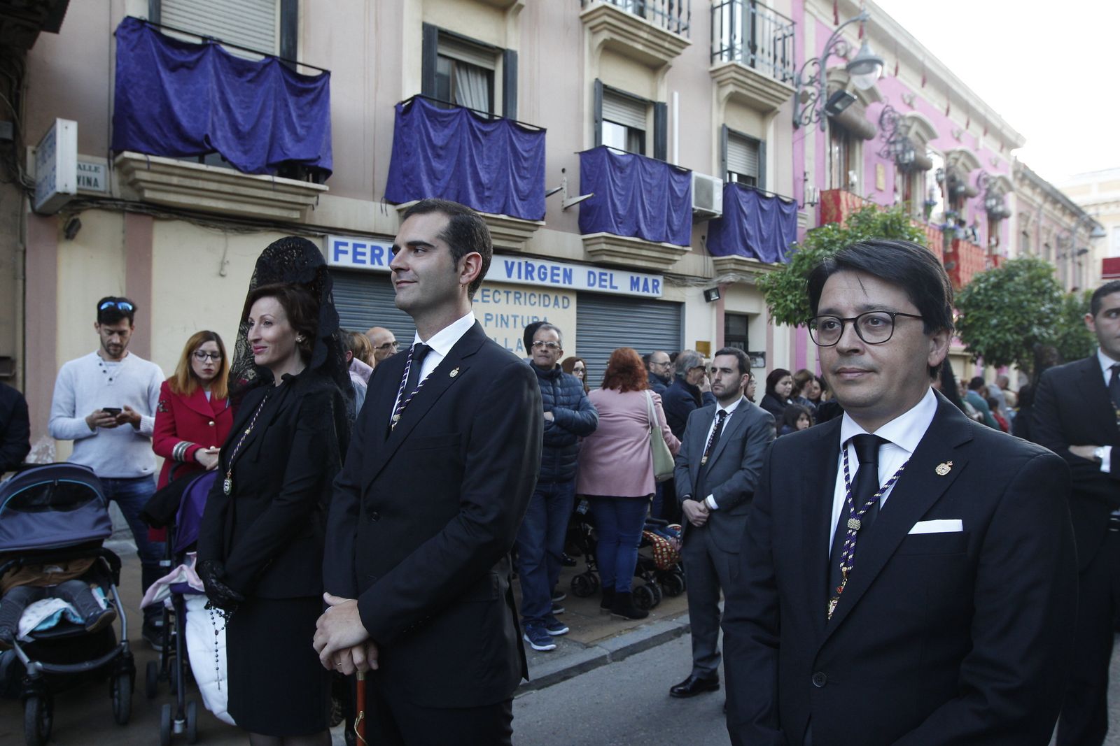 Imágenes de la Procesión del Entierro, Viernes Santo. Semana Santa Almería 2019