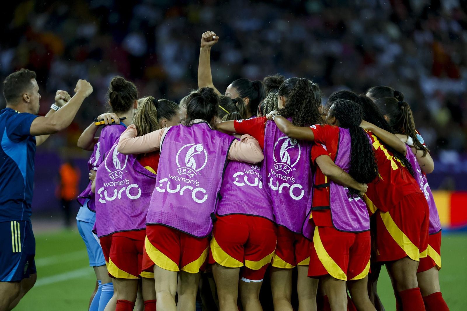 Las mejores imágenes del pase a la final de España ante Alemania en la Eurocopa femenina
