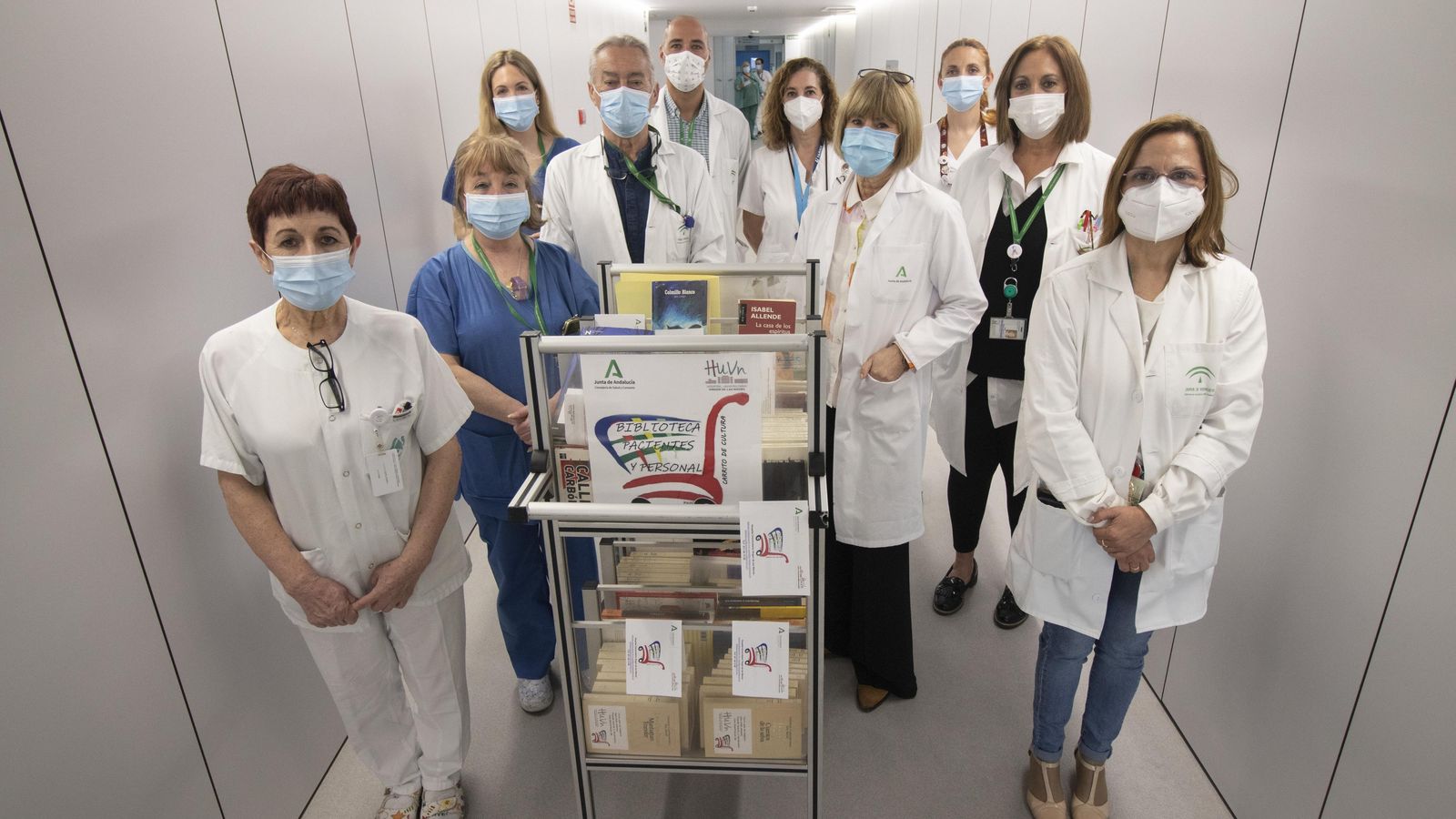 Profesionales implicados en el proyecto de Biblioteca