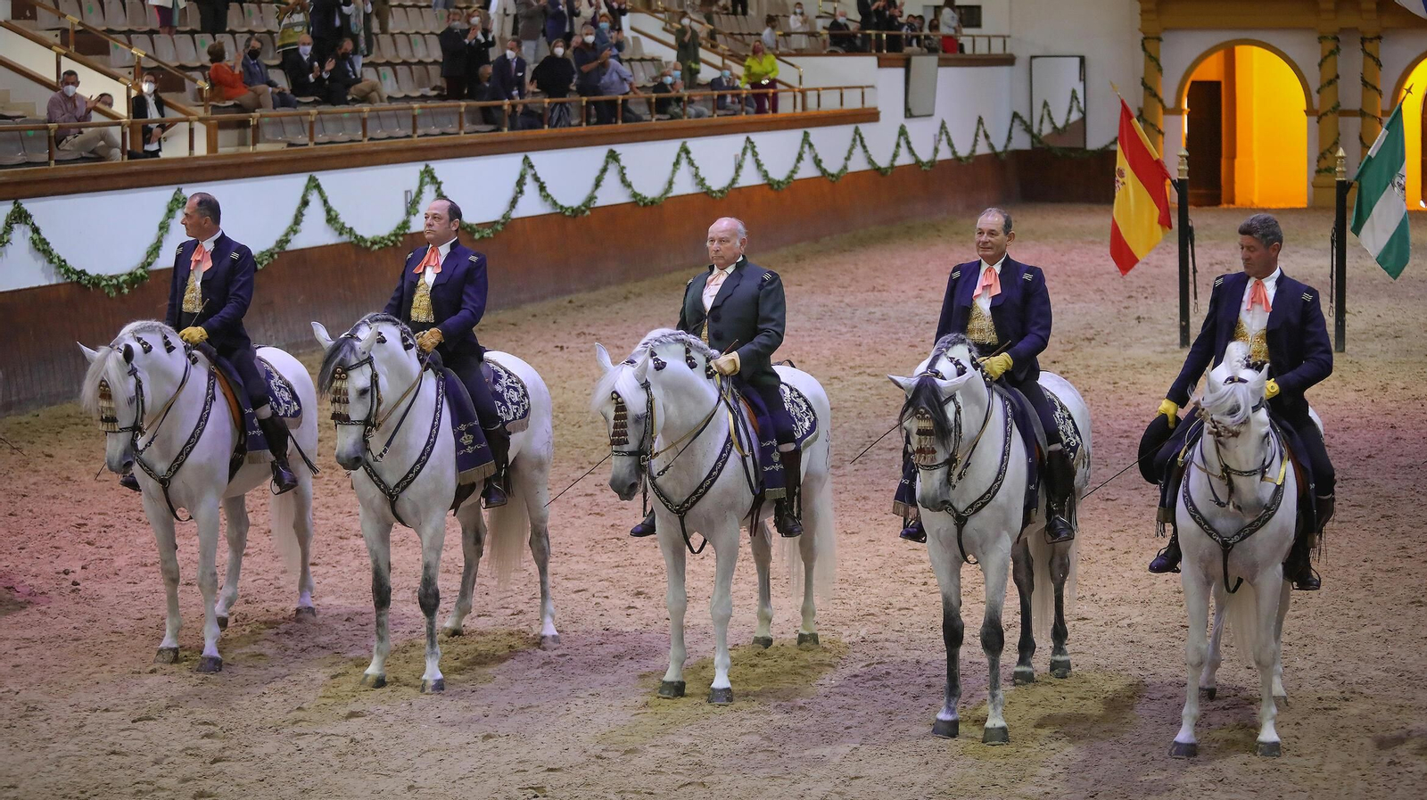 Así fue el homenaje a Álvaro Domecq en la Real Escuela Andaluza del Arte Ecuestre en Jerez