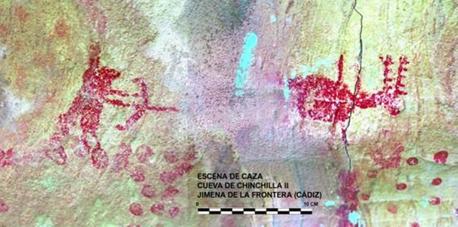 Escena de caza, cueva de Chinchilla II