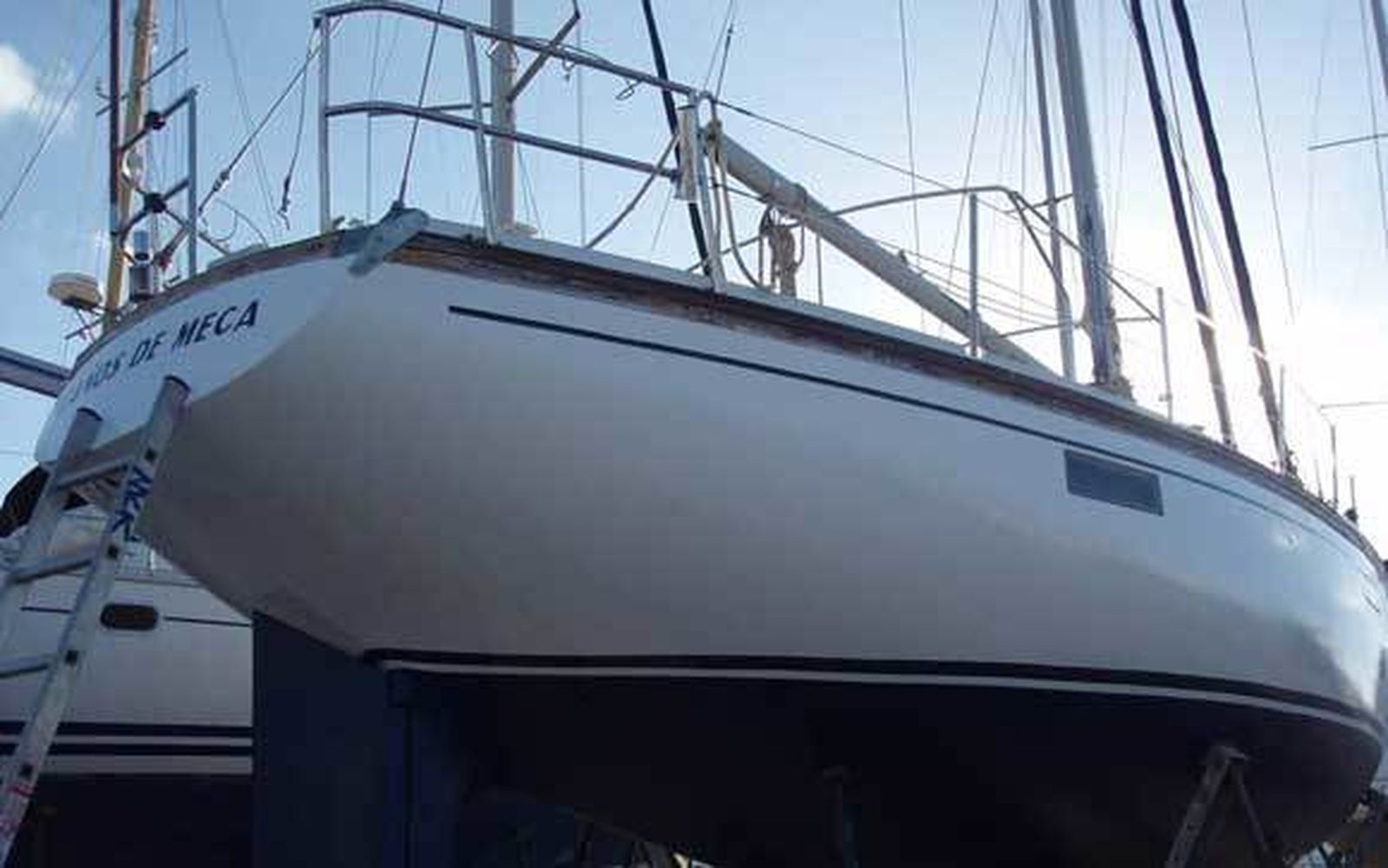 El velero que desapareció el pasado 16 de julio del Real Club Náutico de El Puerto.