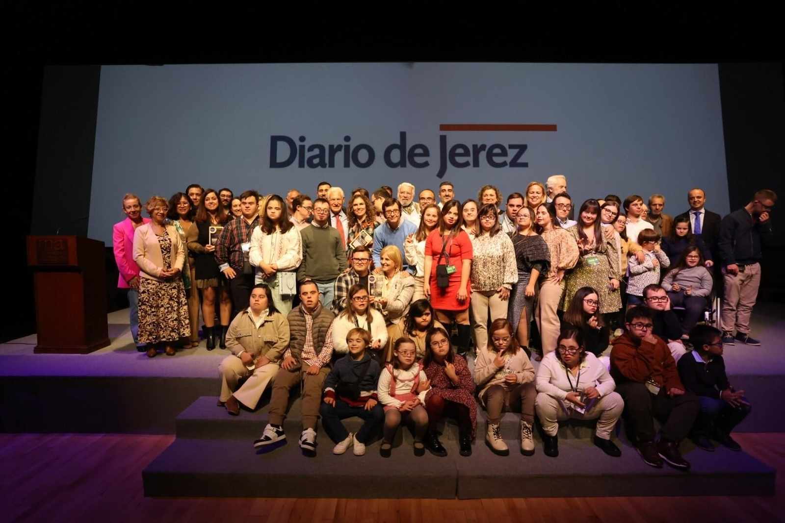 Presentación del calendario solidario de Cedown 2024