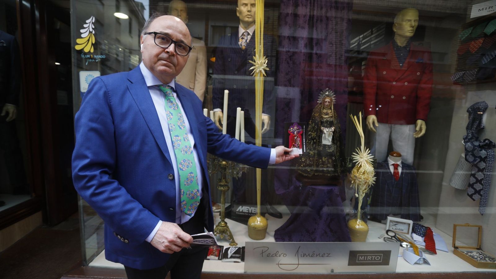 El escaparate de Pedro J. en Semana Santa