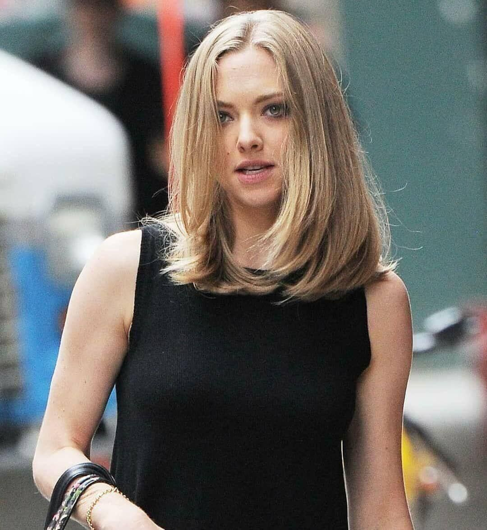 Amanda Seyfried con un corte de pelo clavicut. Amanda Seyfried con un corte de pelo clavicut.