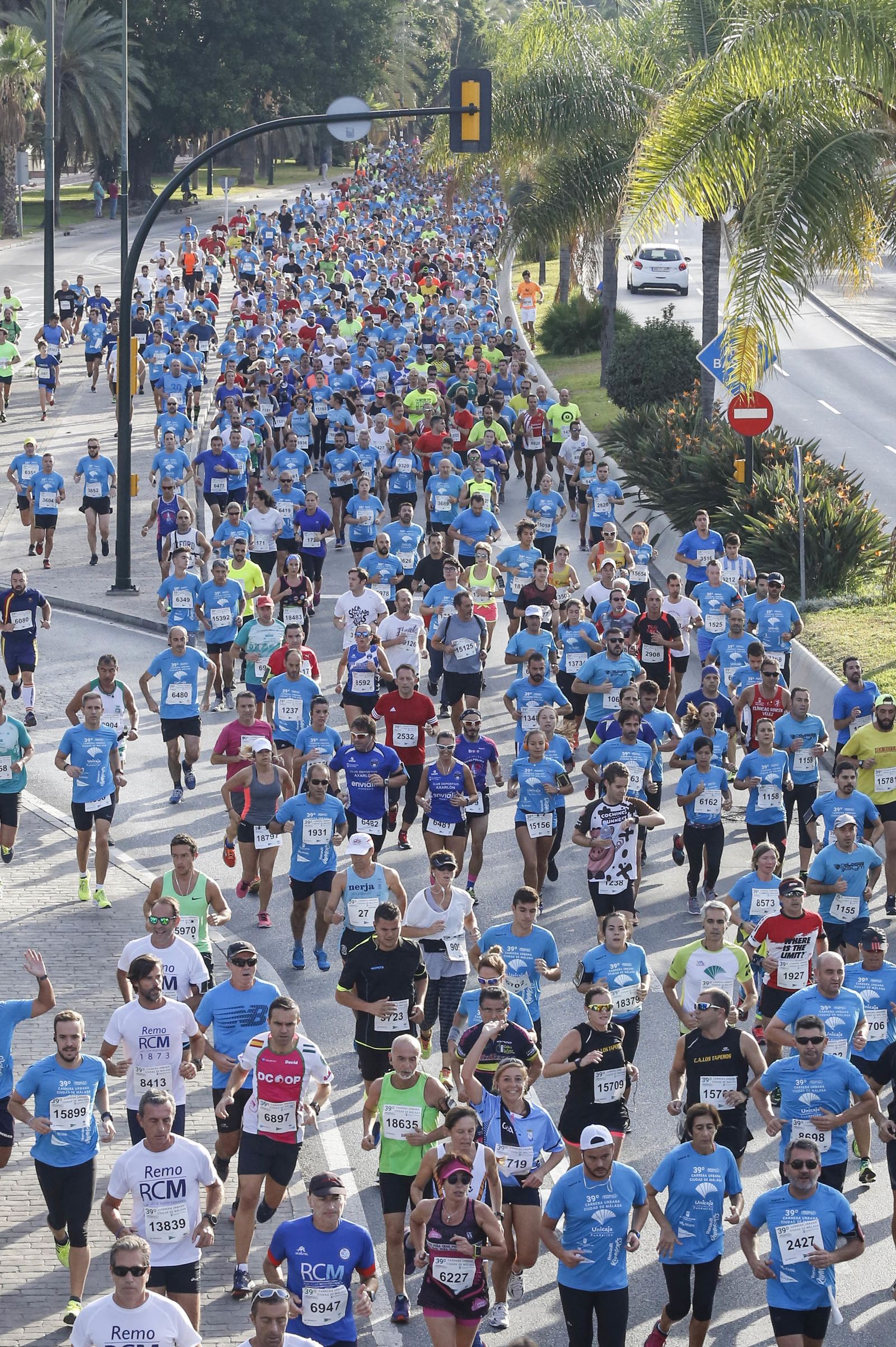 Imágenes de la Carrera Urbana Ciudad de Málaga