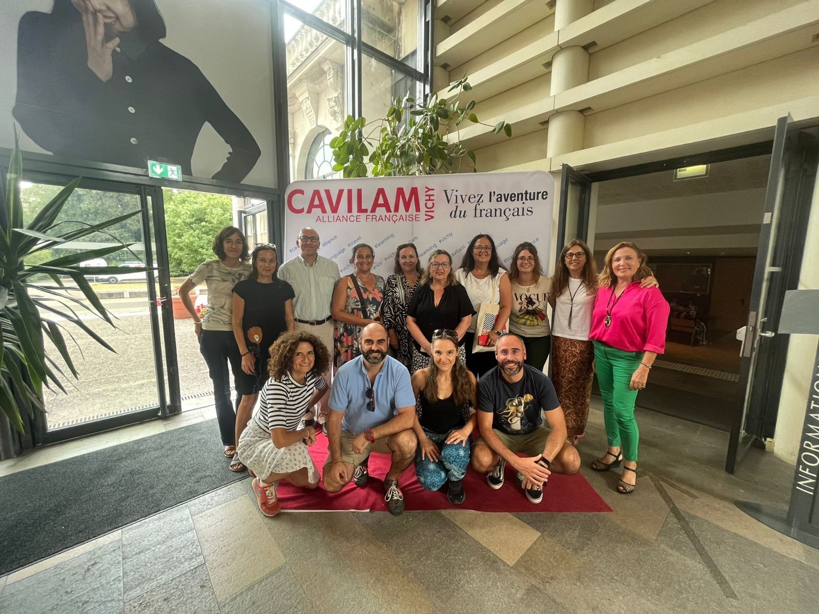 Grupo de profesores participantes en el programa.