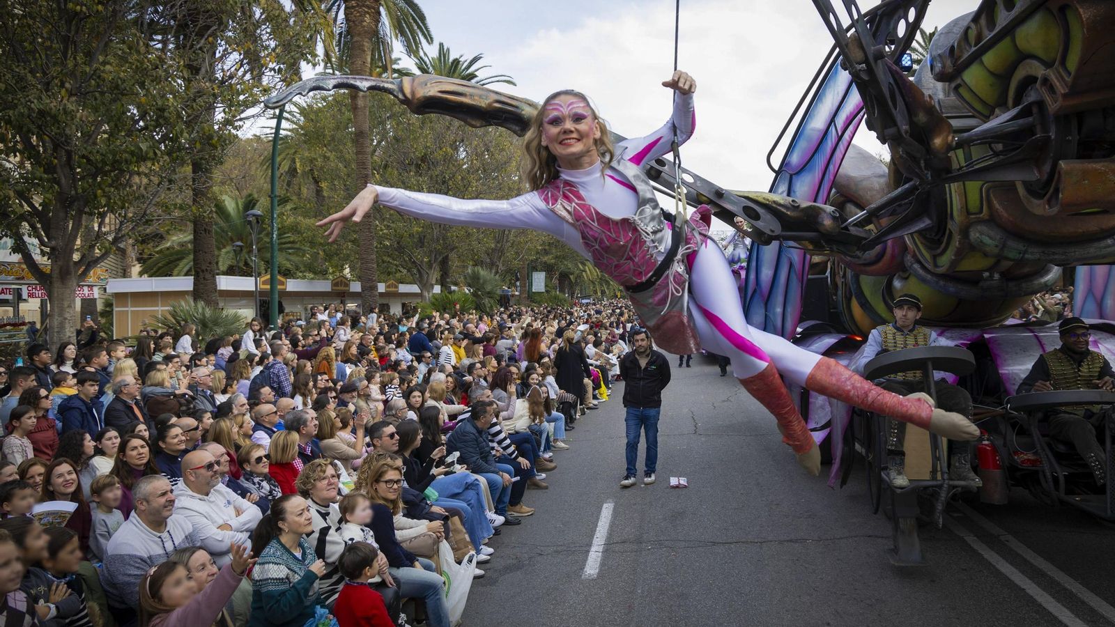 La Cabalgata de Reyes Magos de Málaga, en imágenes