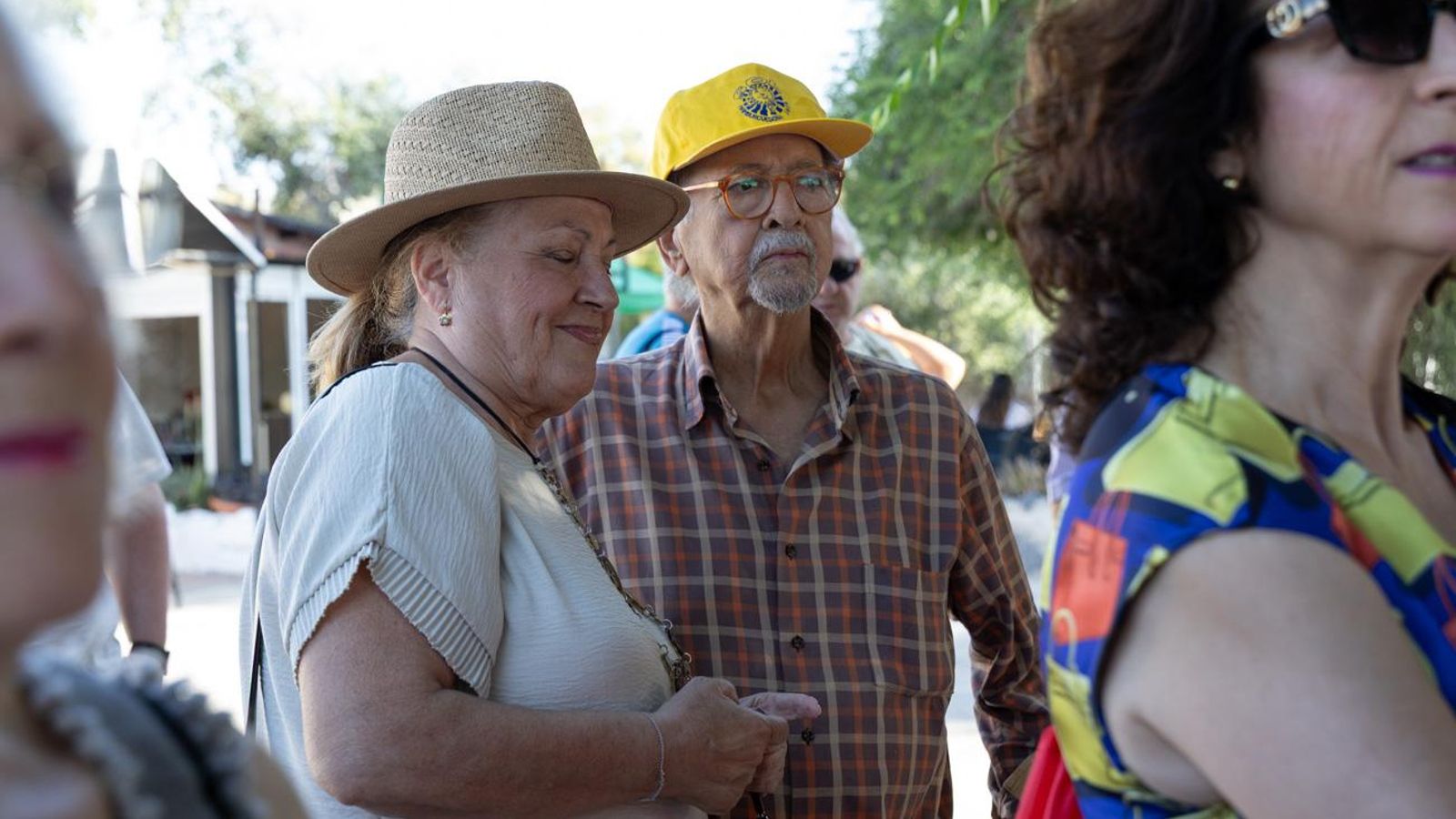 Inauguración del nuevo carril peatonal de la zona residencial Puente Tablas