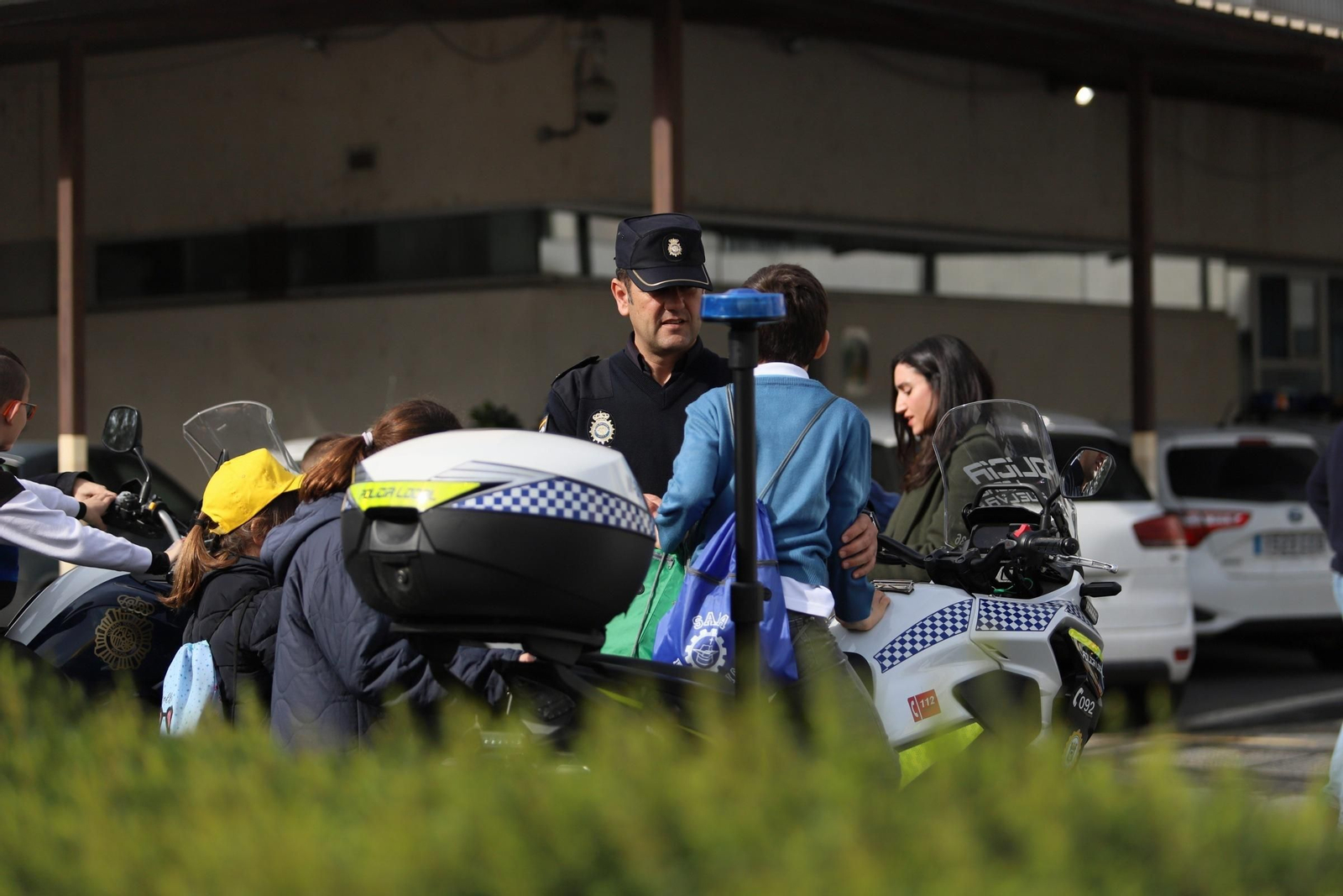 Escolares del Funcadia, trabajadores premiados y simulacros en el Día Europeo del 112 en Huelva