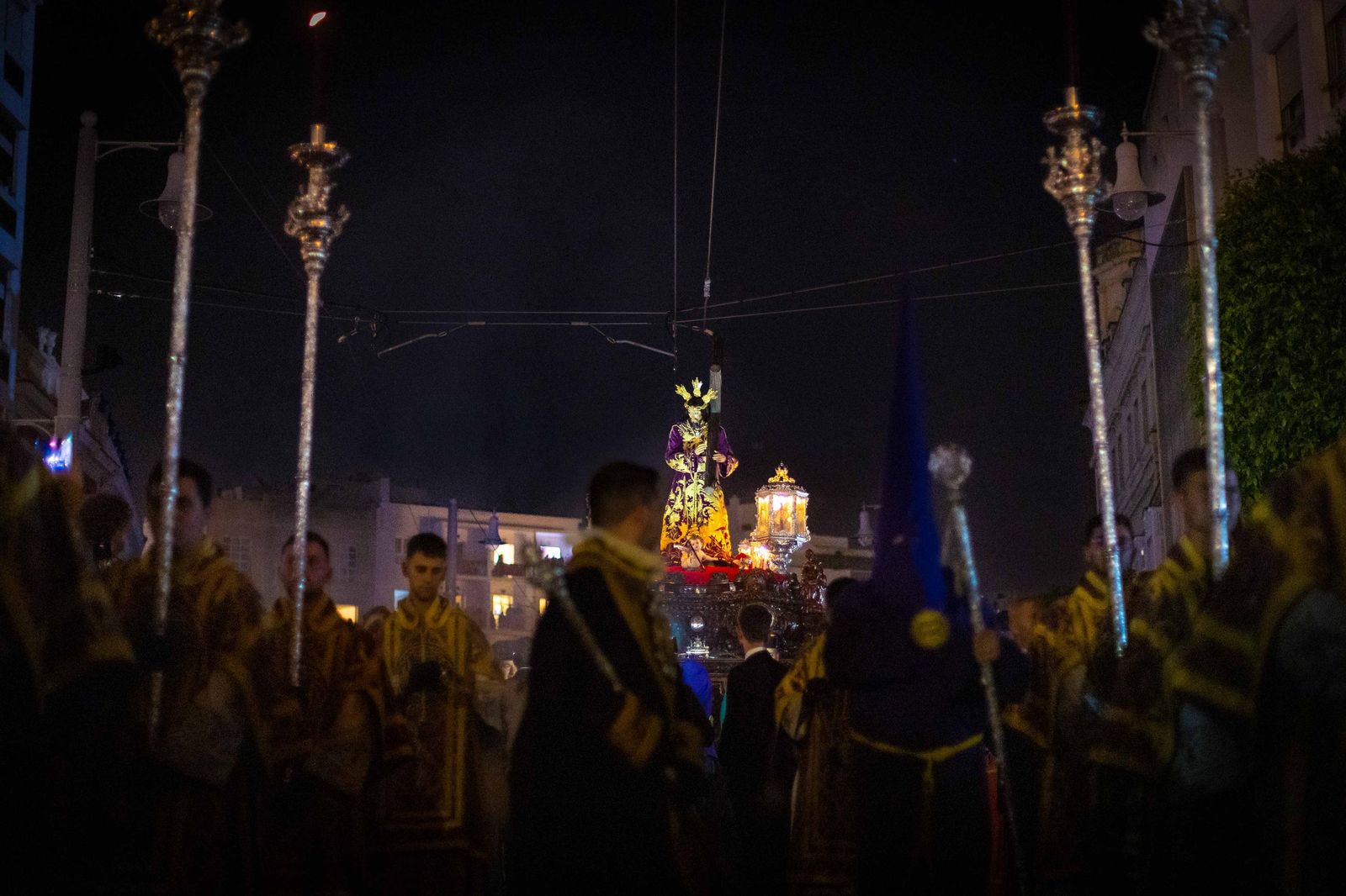 Las imágenes de la hermandad del Nazareno en la Semana Santa de San Fernando 2025