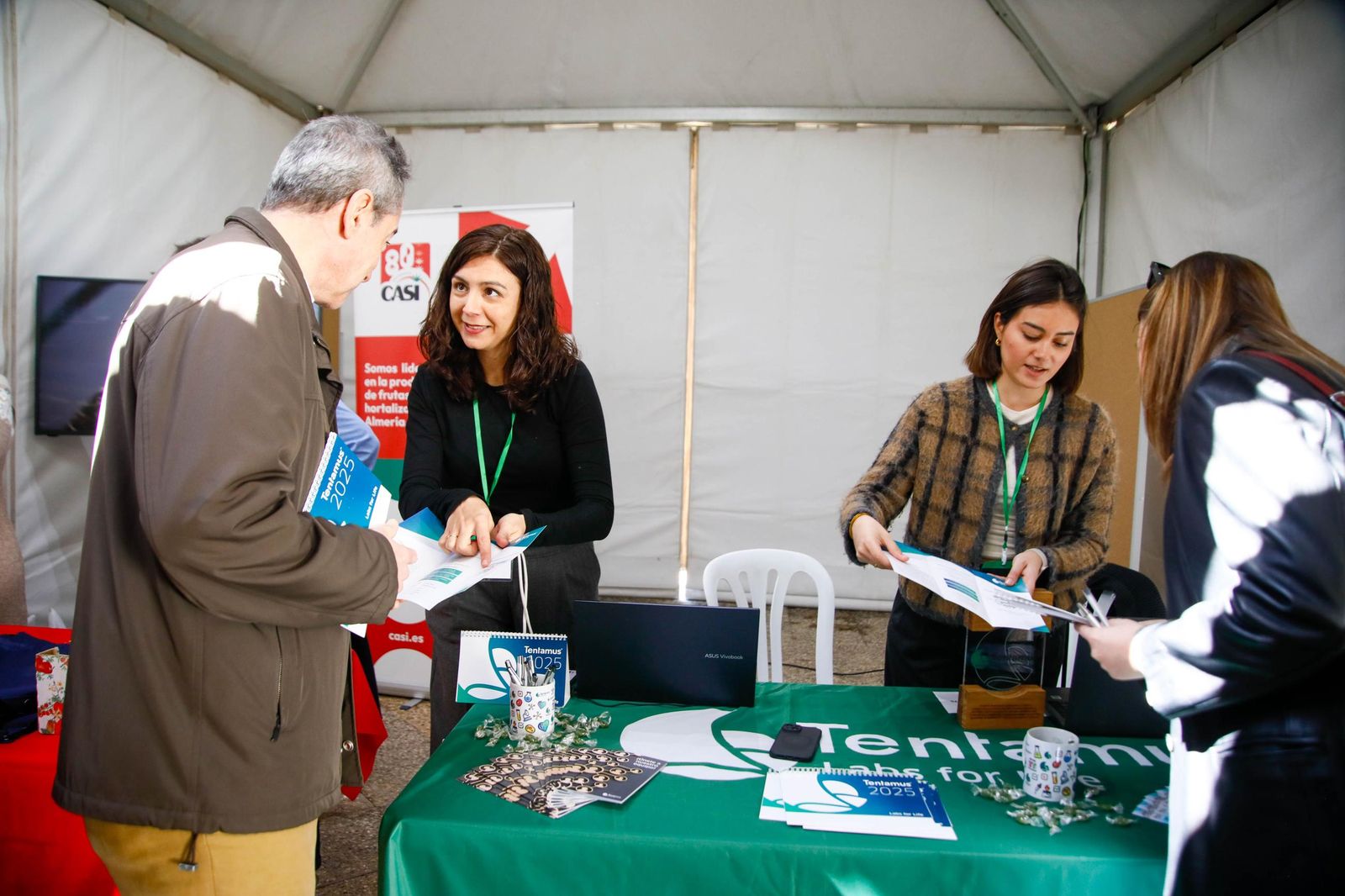 Las imágenes de la Inauguración de la Feria de Empleo 2025 en la Universidad de Almería