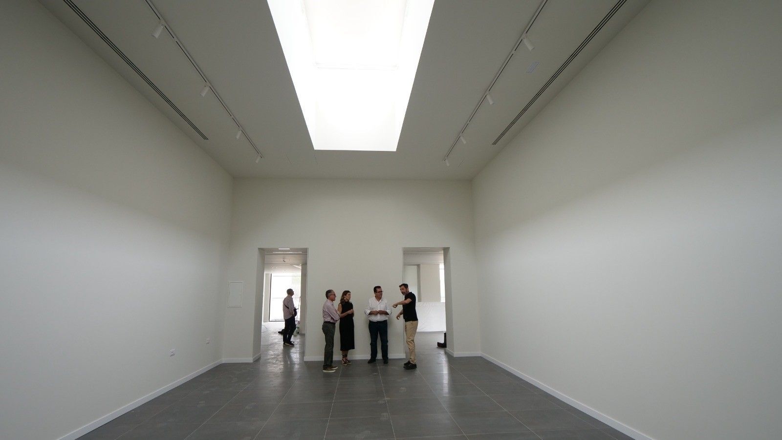 Interior del Museo de la Vega, vacío en noviembre cuando la Diputación hizo entrega del inmueble al Ayuntamiento