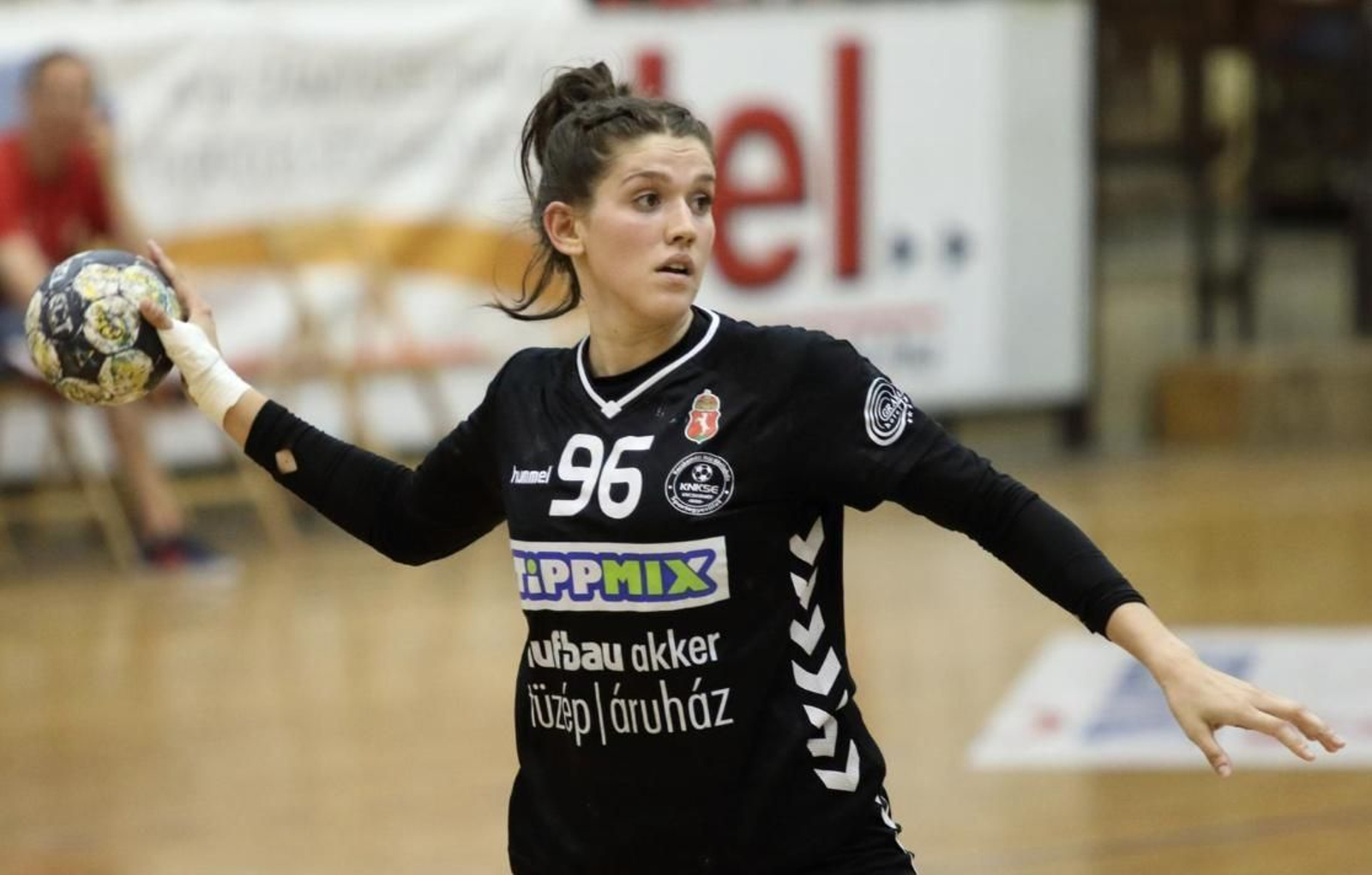 Juliana Borges, en un partido.