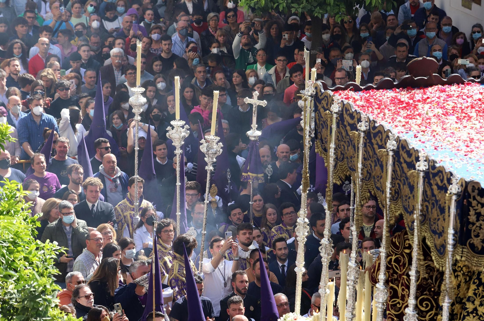 Imágenes del Nazareno en la madrugá de Huelva