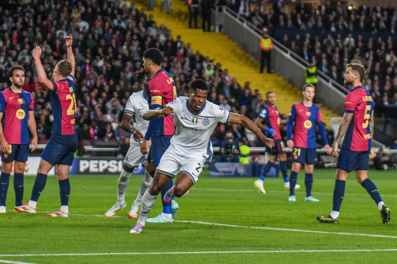 Las mejores fotos del Barcelona - Inter