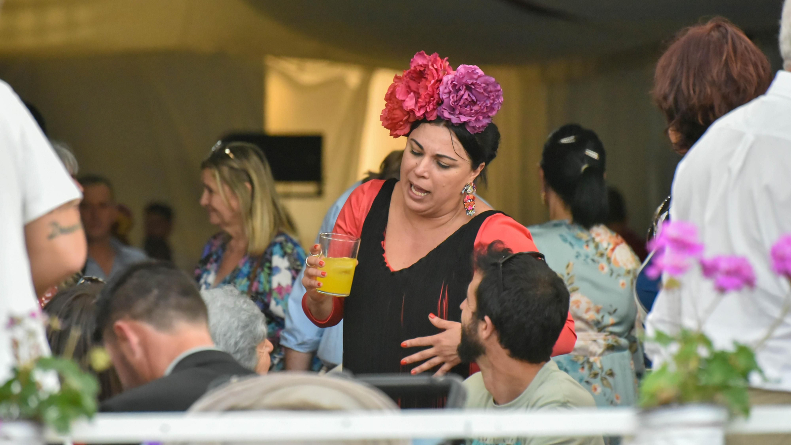 Fotos del sabado en la Feria de Los Barrios